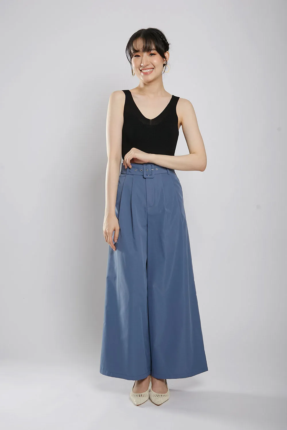 Layton Cami Knit Top in Black