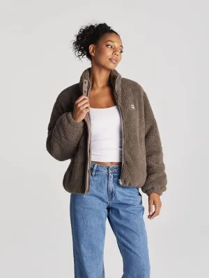 Lee Tara Teddy Puffer Jacket - Dune
