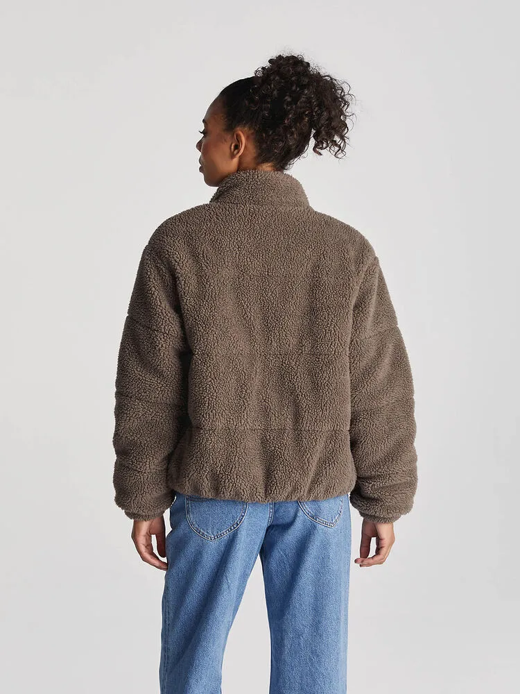 Lee Tara Teddy Puffer Jacket - Dune