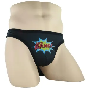 Let's Bang! Superhero Thong in Black in OS