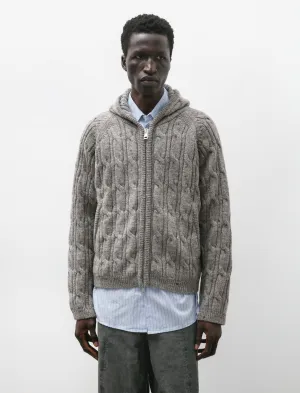 Level Hood Stable Melange Isles Wool