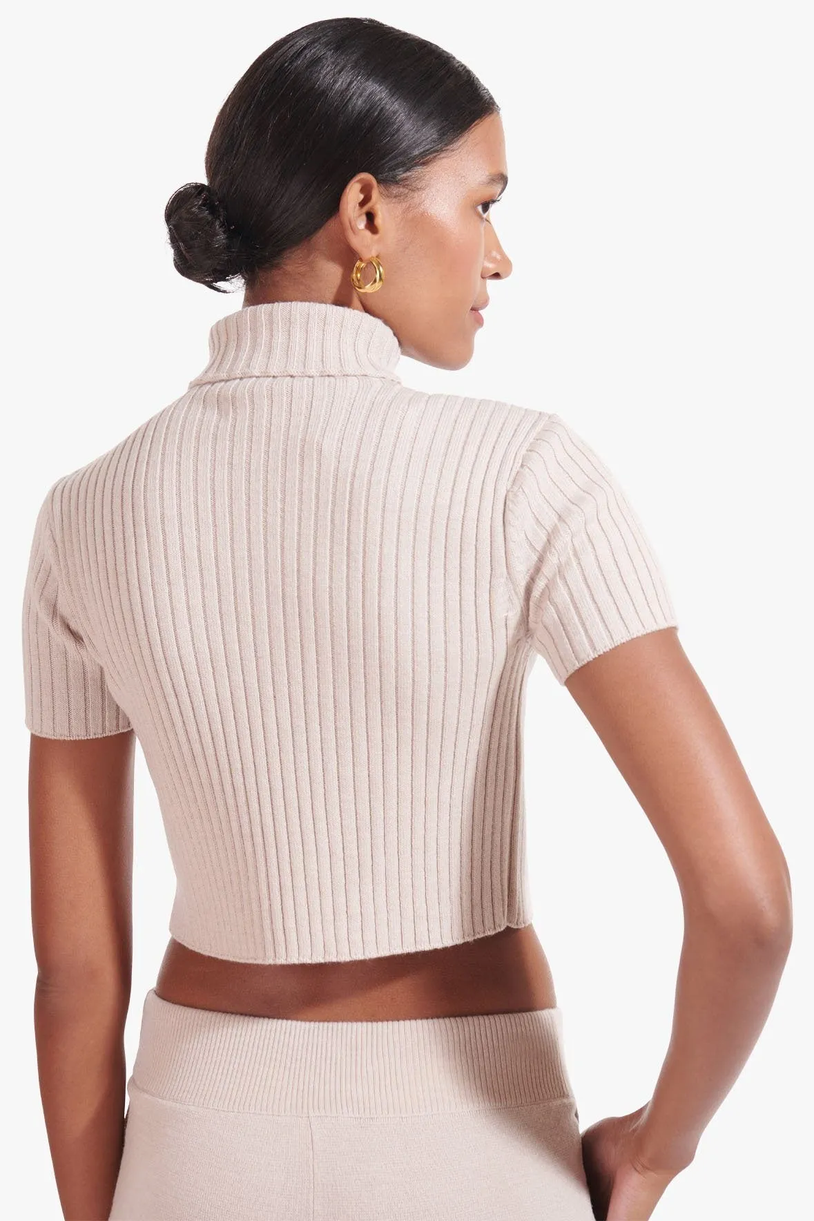 LILOU TOP | LIGHT OATMEAL