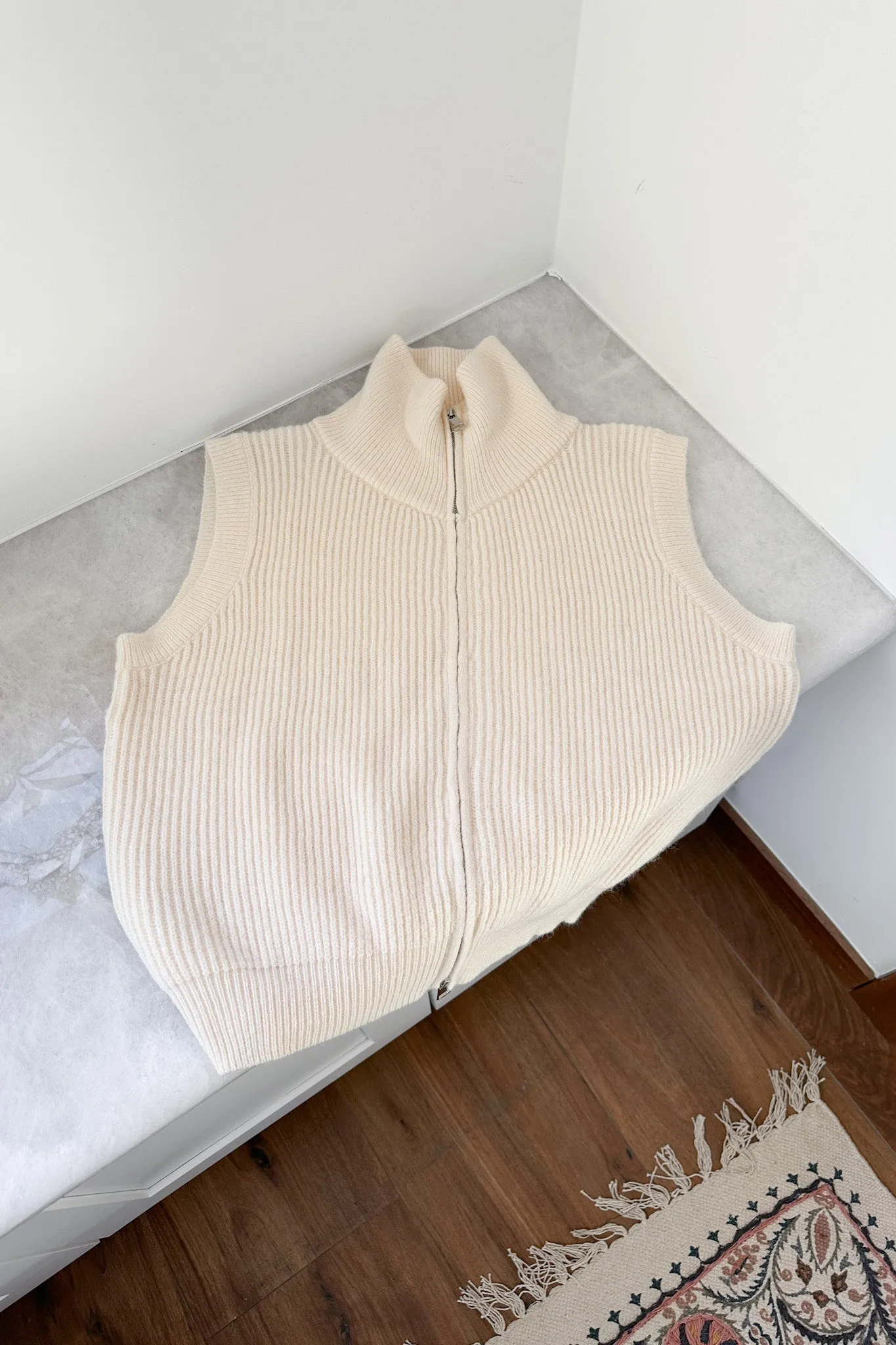 Lincoln Park Zip Up Sweater Vest
