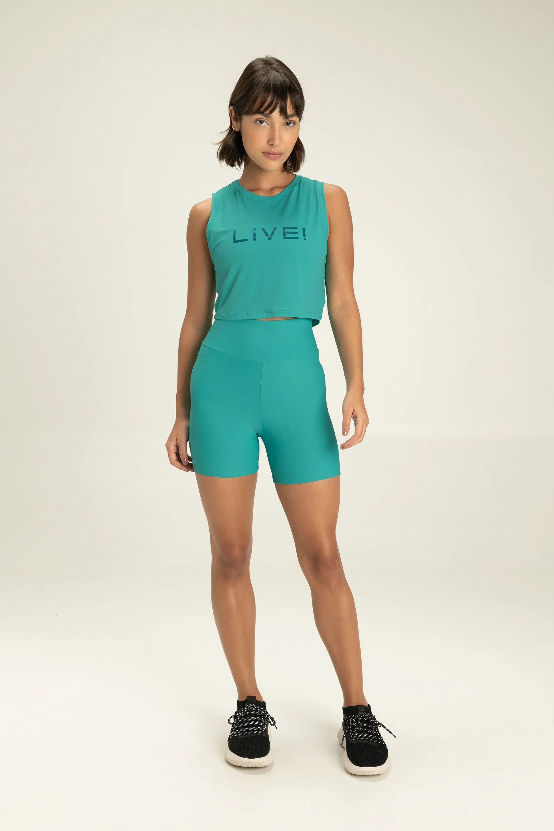 LIVE! Cropped Tank Top
