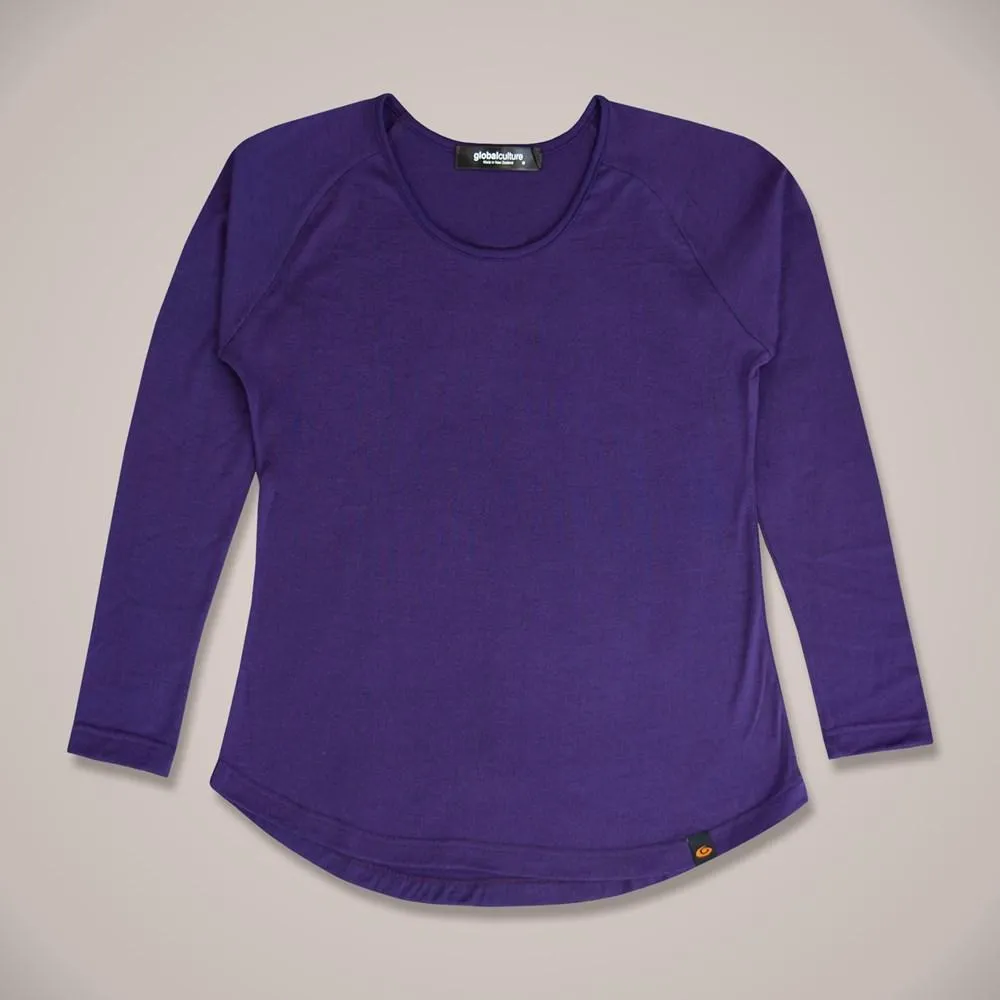 Long Sleeve Womens Merino T-Shirt