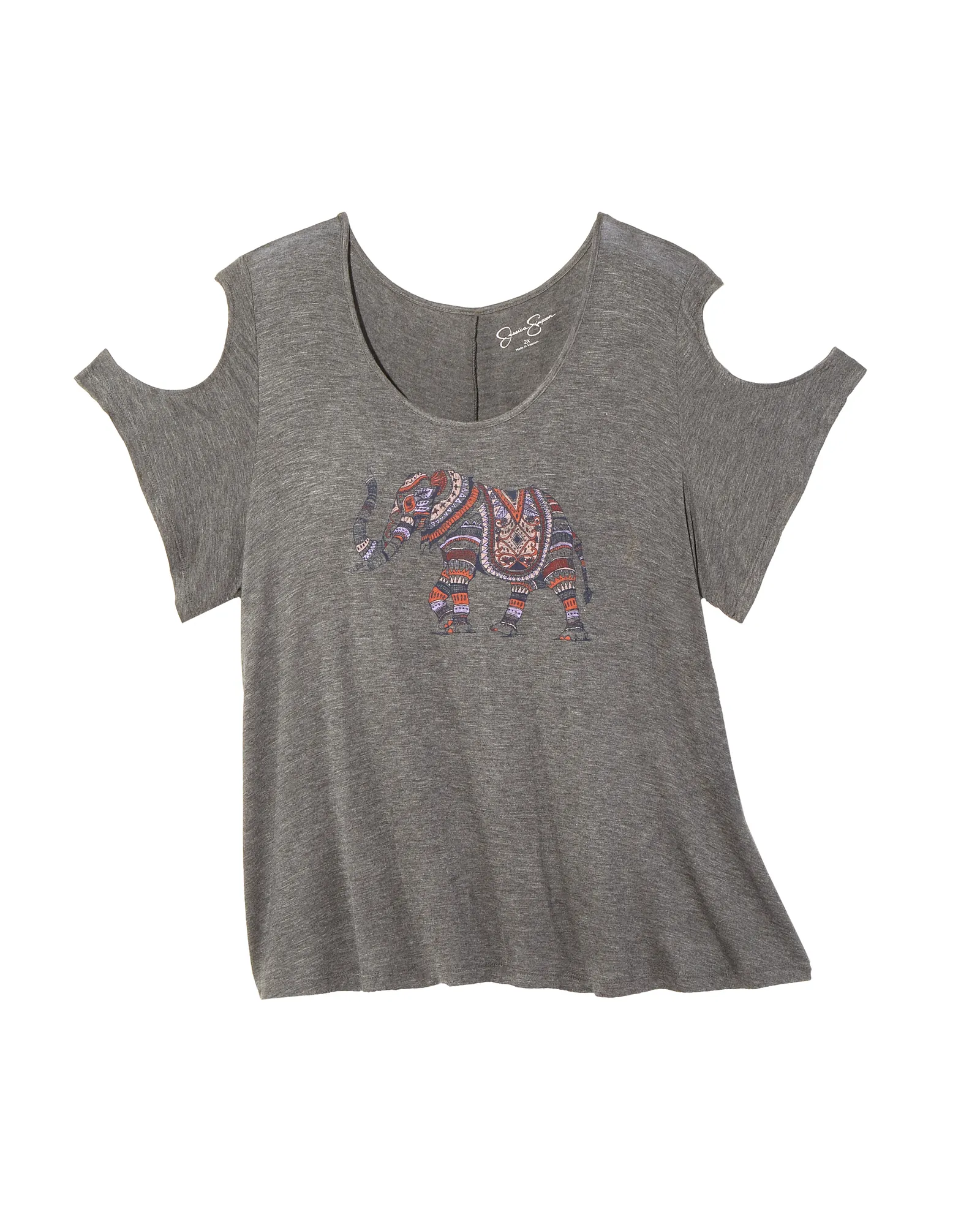 Louisa Top | Light Grey / Lilac