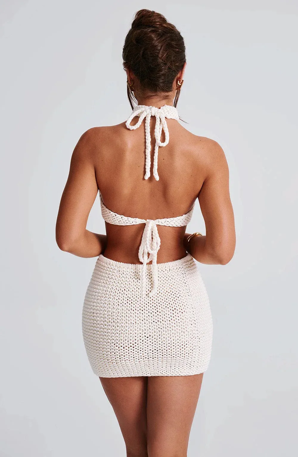 MAELLE HALTER TOP   SKIRT