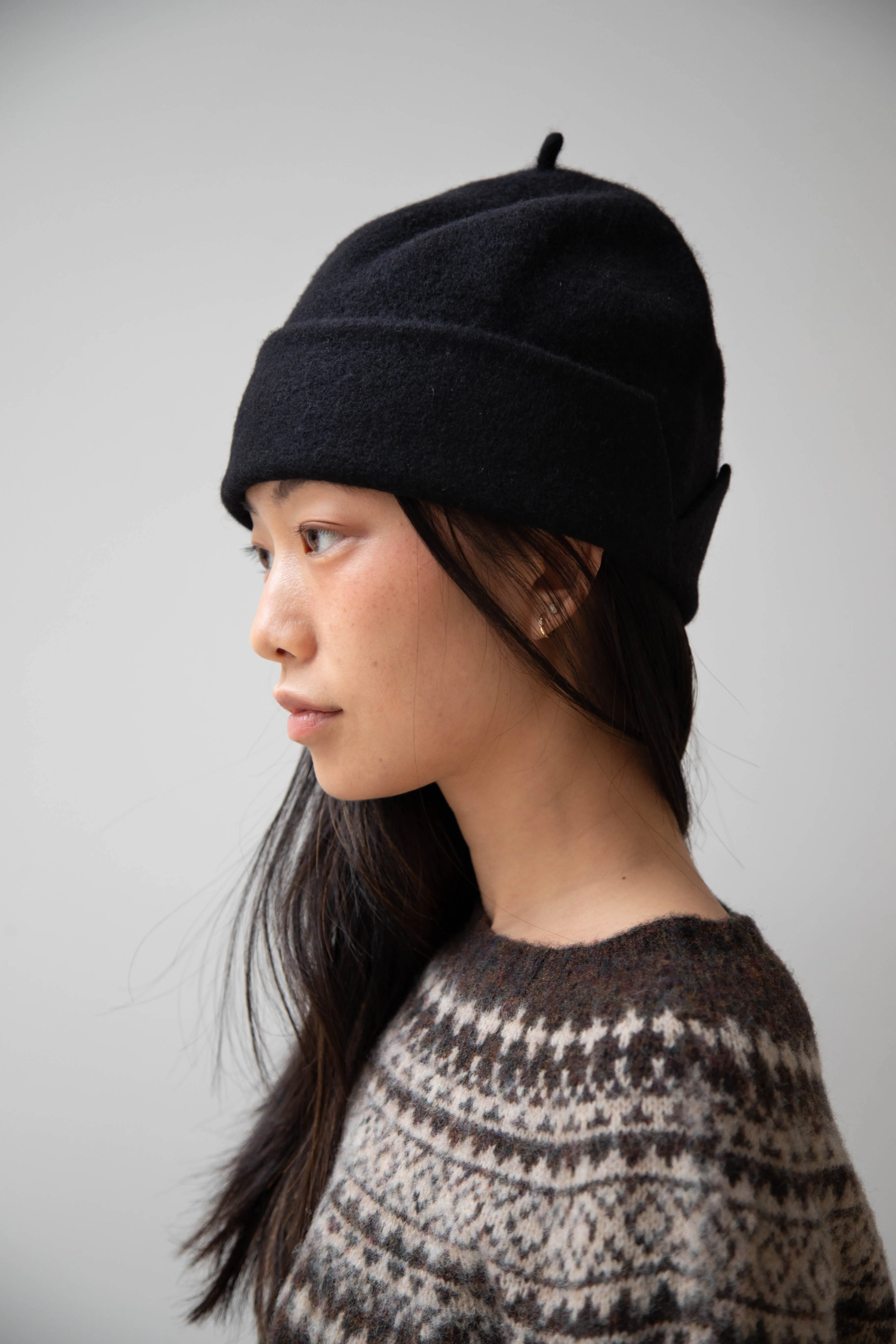 Maison de Soil | Felt Hat in Black