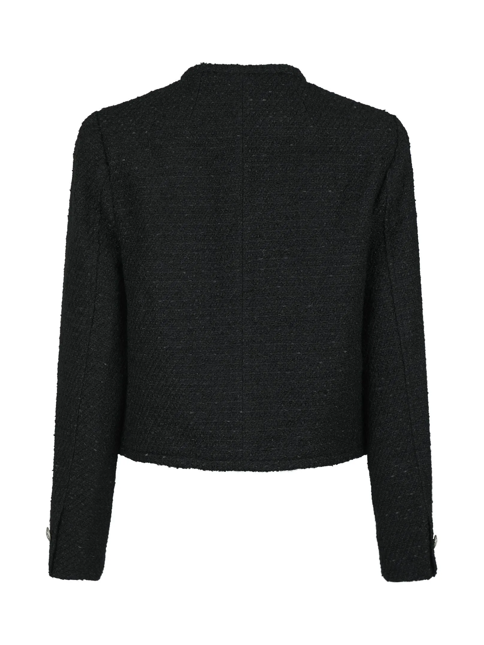 Manua Boucle Jacket - Black