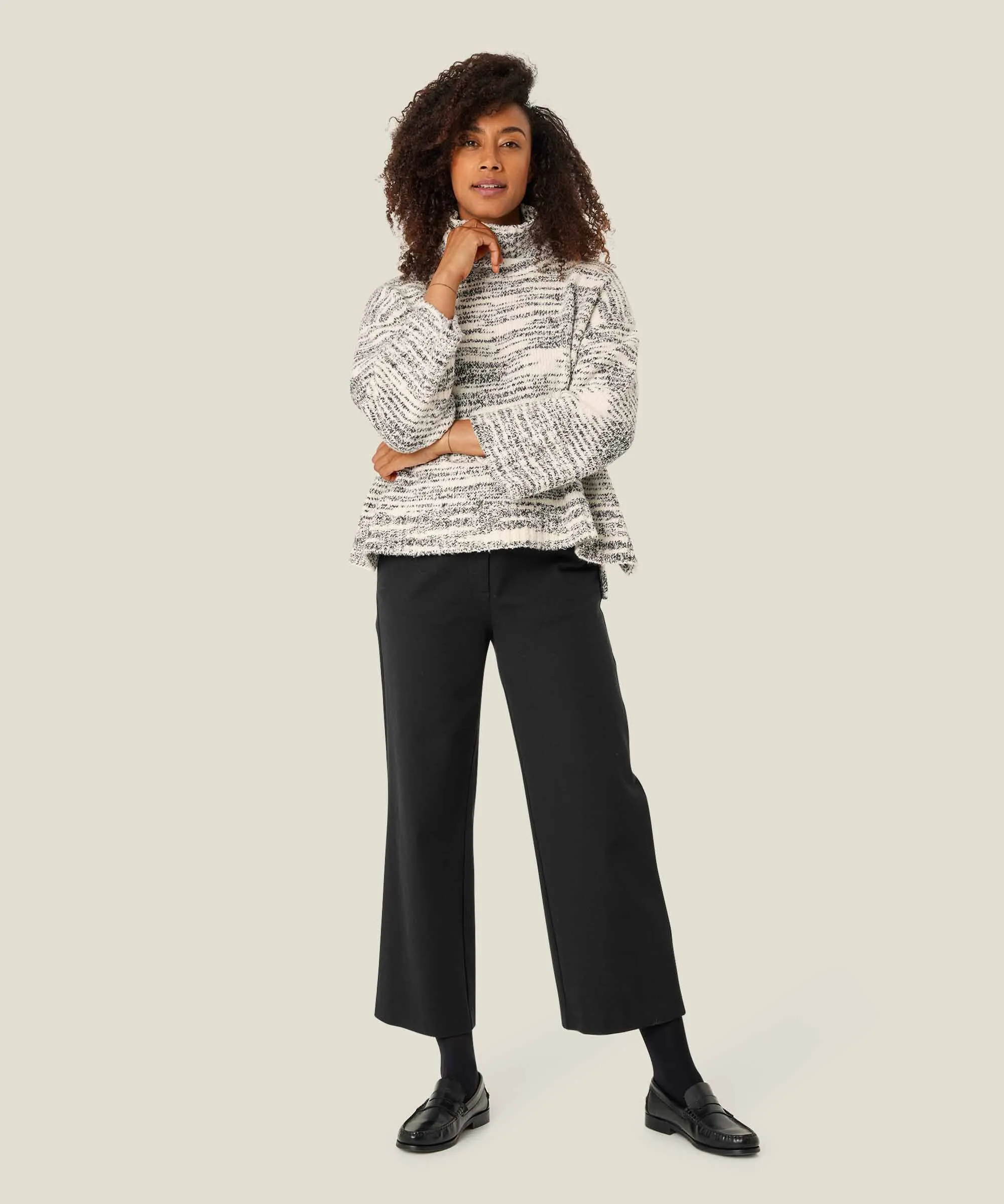 Masai Fuchsia High Neck Jumper