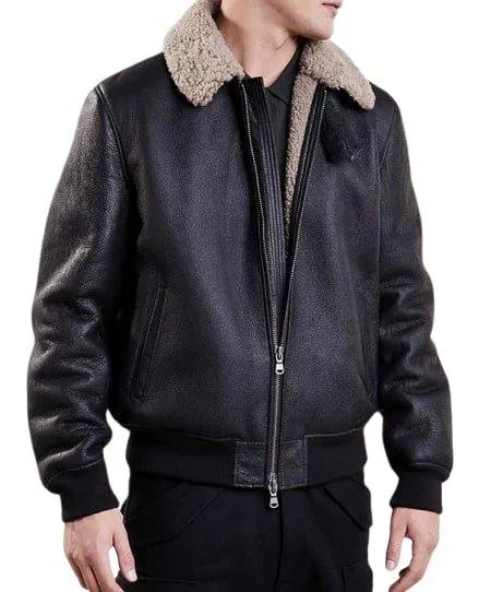 Men's Aviator Bomber Jacket