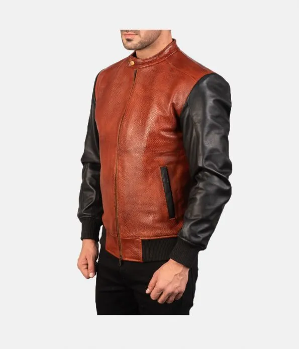 Men's Bomber Biker Jacket
