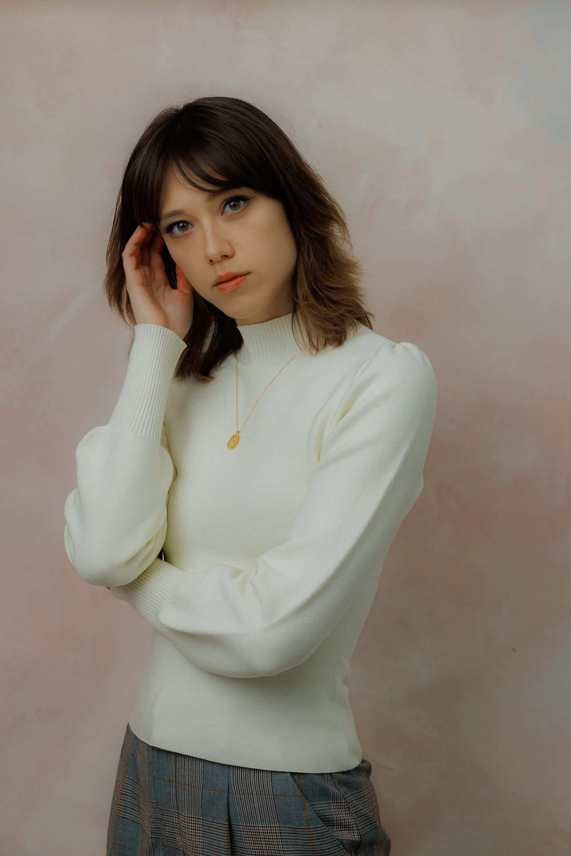 Meryl Knit Top - Ivory