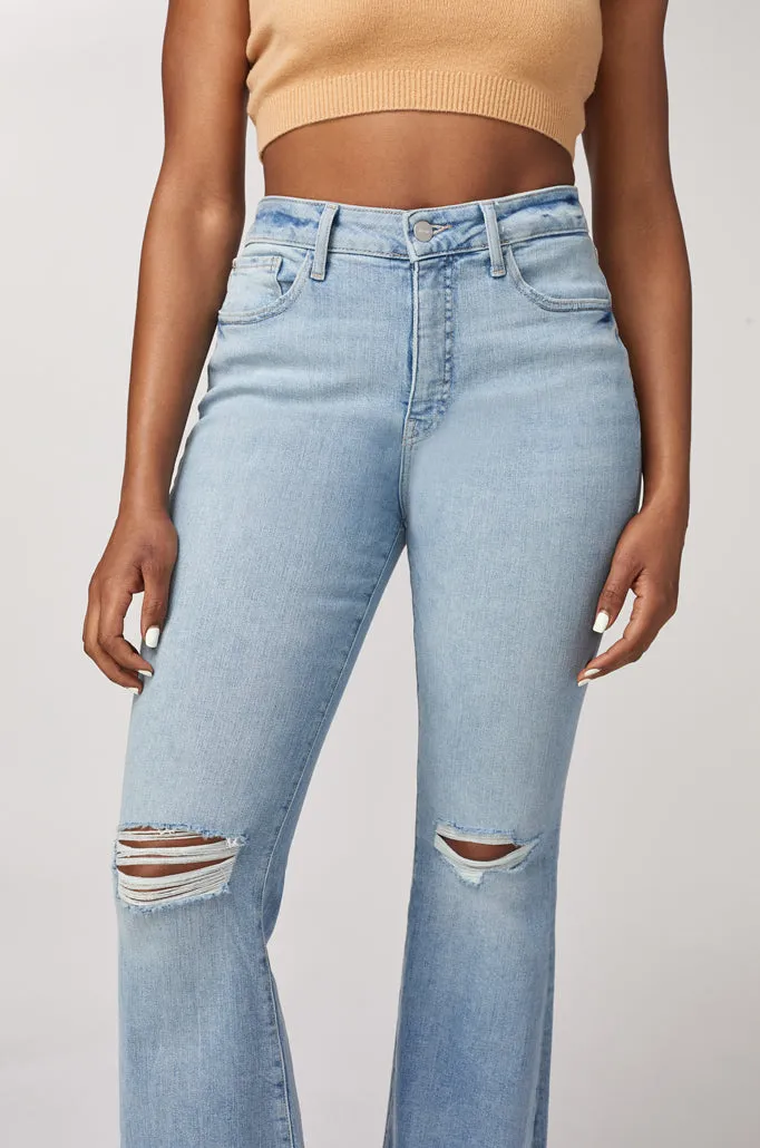 MIA - FLARE JEANS | BURNOUT