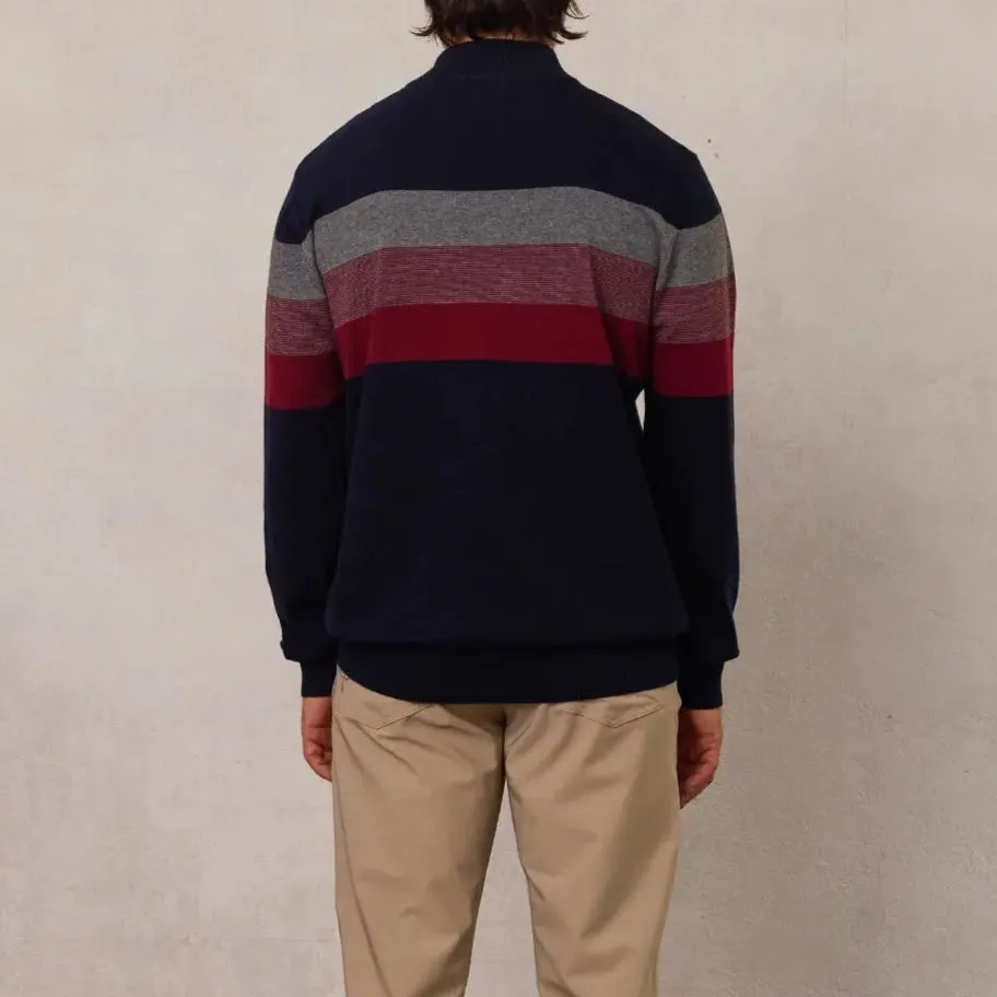 Minimalist High Collar Sweater - Cross & Crown