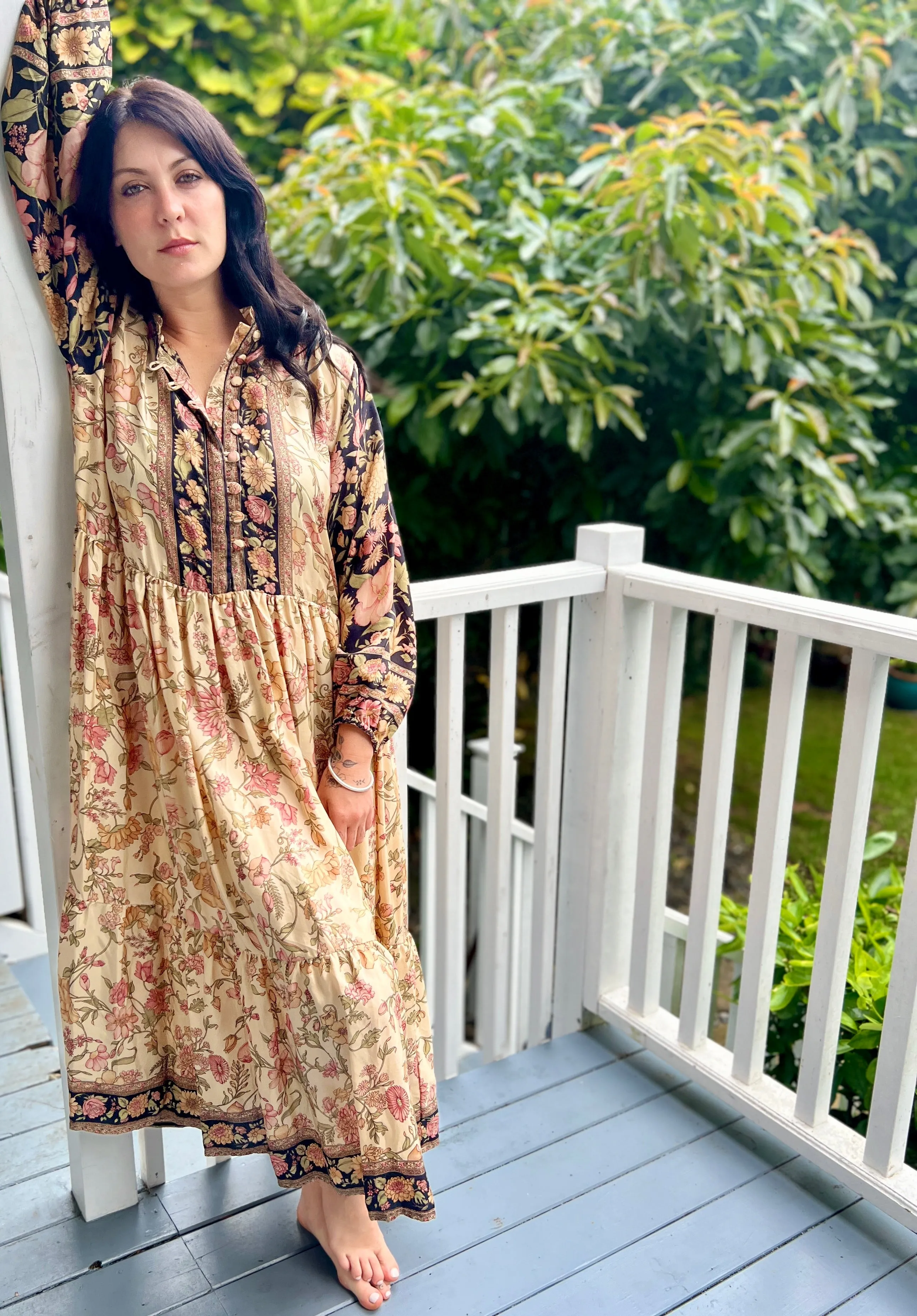 Moonlight Dress - Vanilla Black (L)