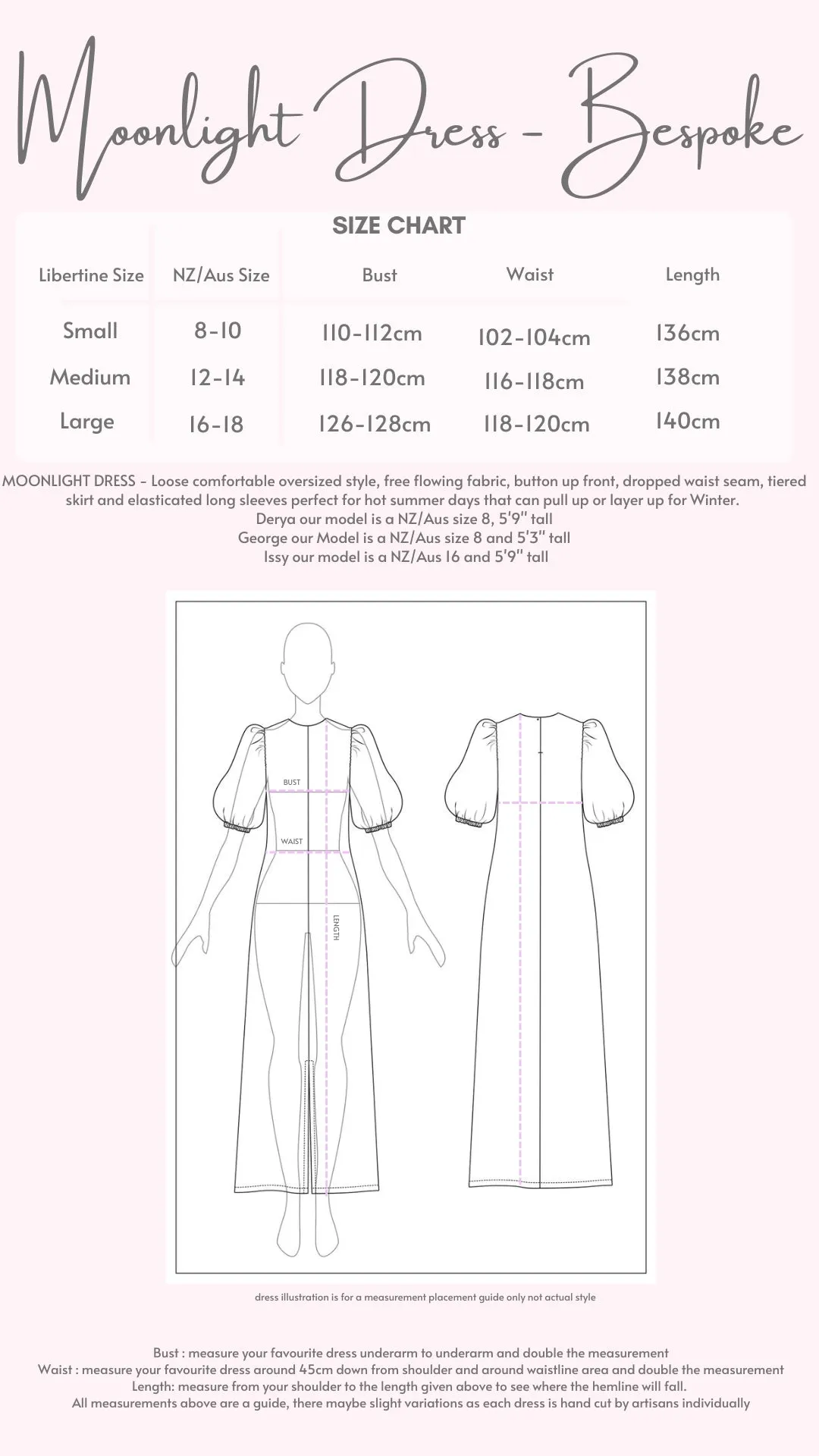 Moonlight Dress - Vanilla Black (L)