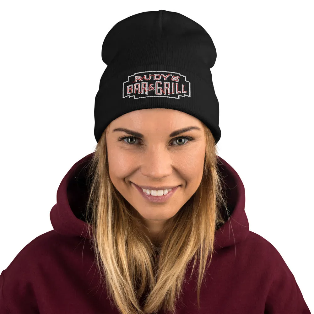 Neon Sign Cuff Beanie