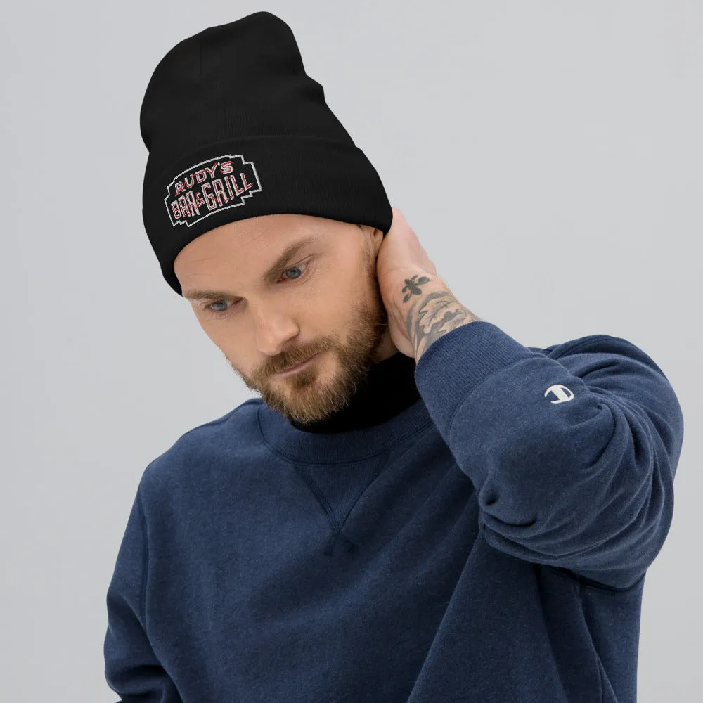 Neon Sign Cuff Beanie