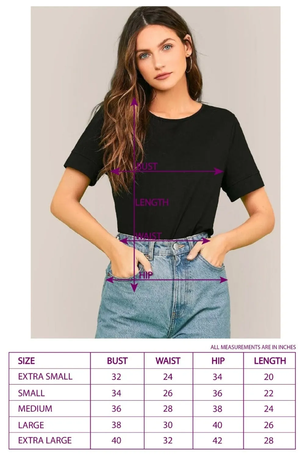 Neon V Neck Solid Tee