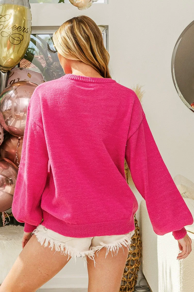 Nutcracker Sequin Christmas Sweater