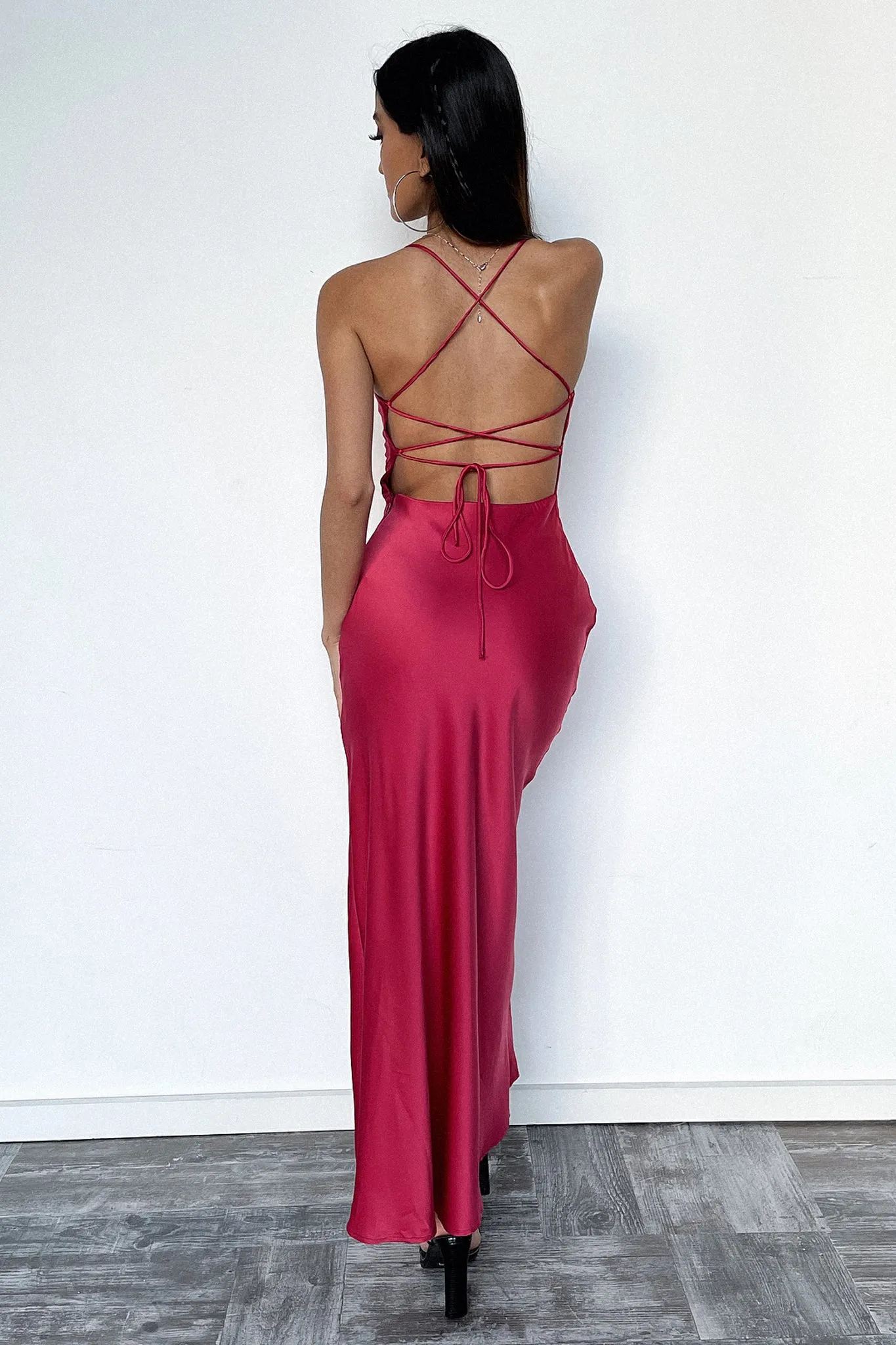 Olivia Maxi dress - Red