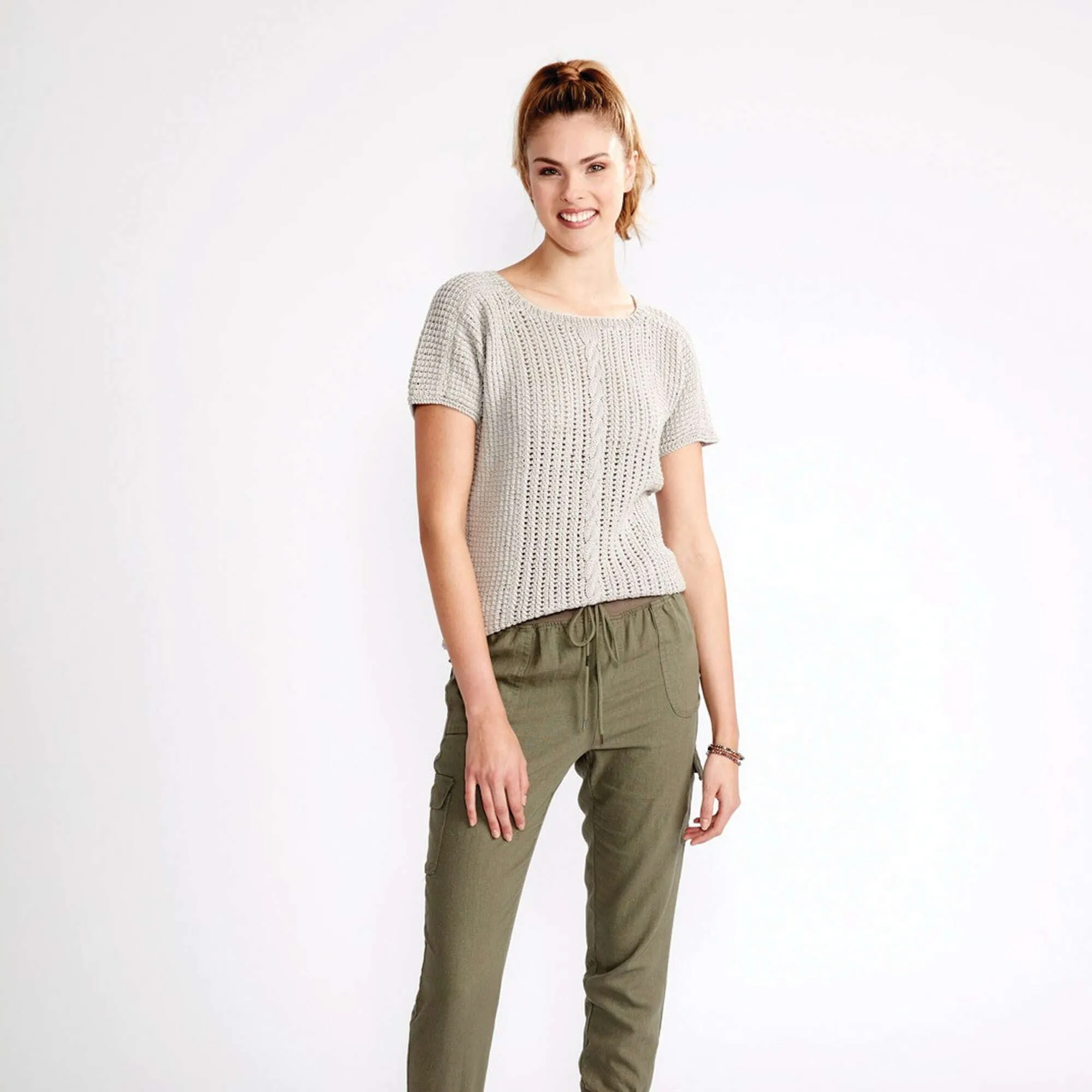 Patons Knit Breezy Dolman Top