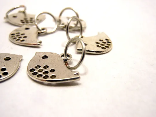 Put a Bird on it!: Set of 6 Stitch Markers