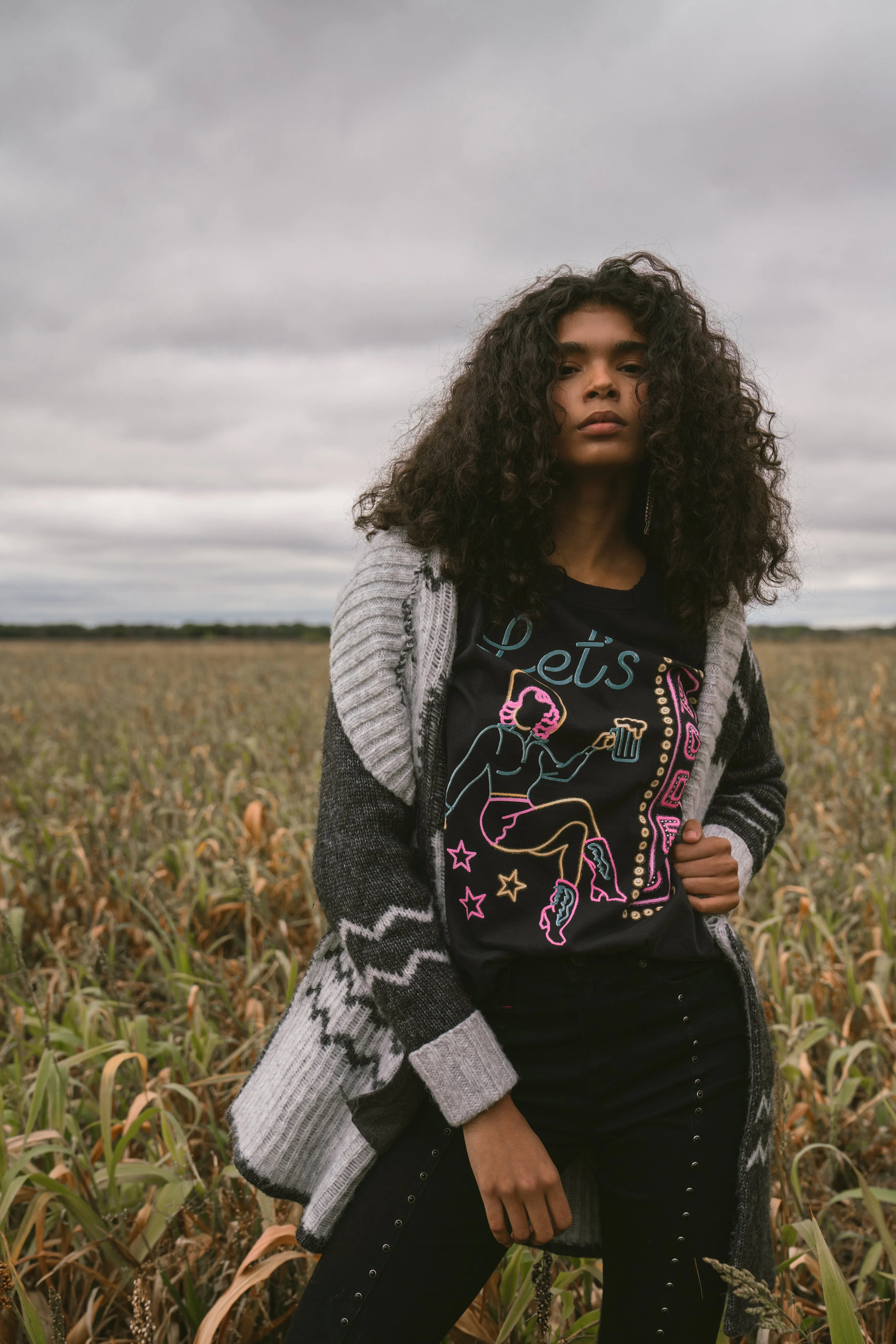 Quail Let's Rodeo Graphic Tee