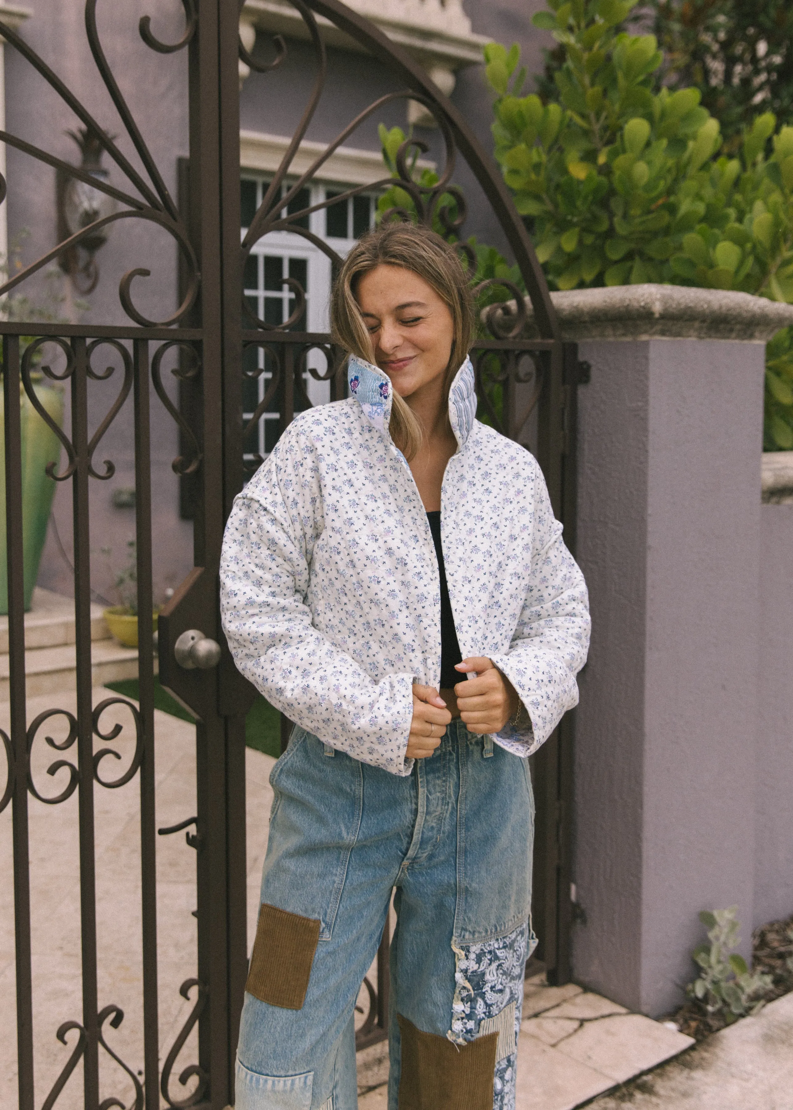 Quinn Patchwork Quilted Jacket
