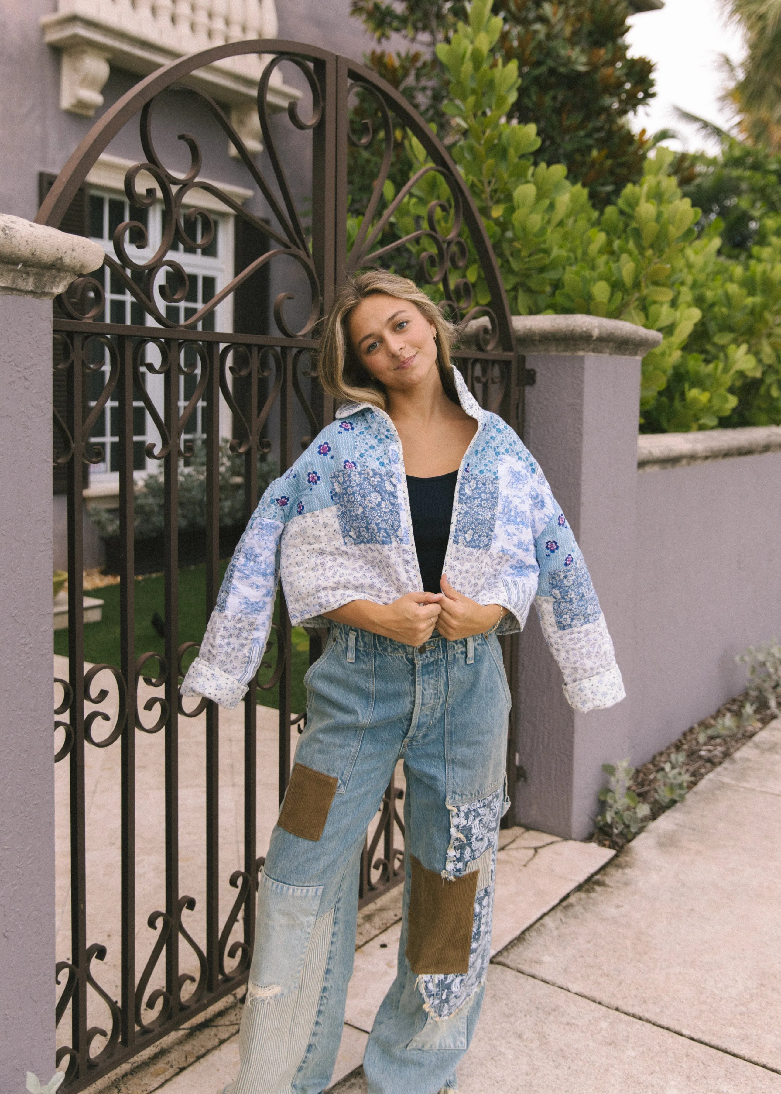 Quinn Patchwork Quilted Jacket