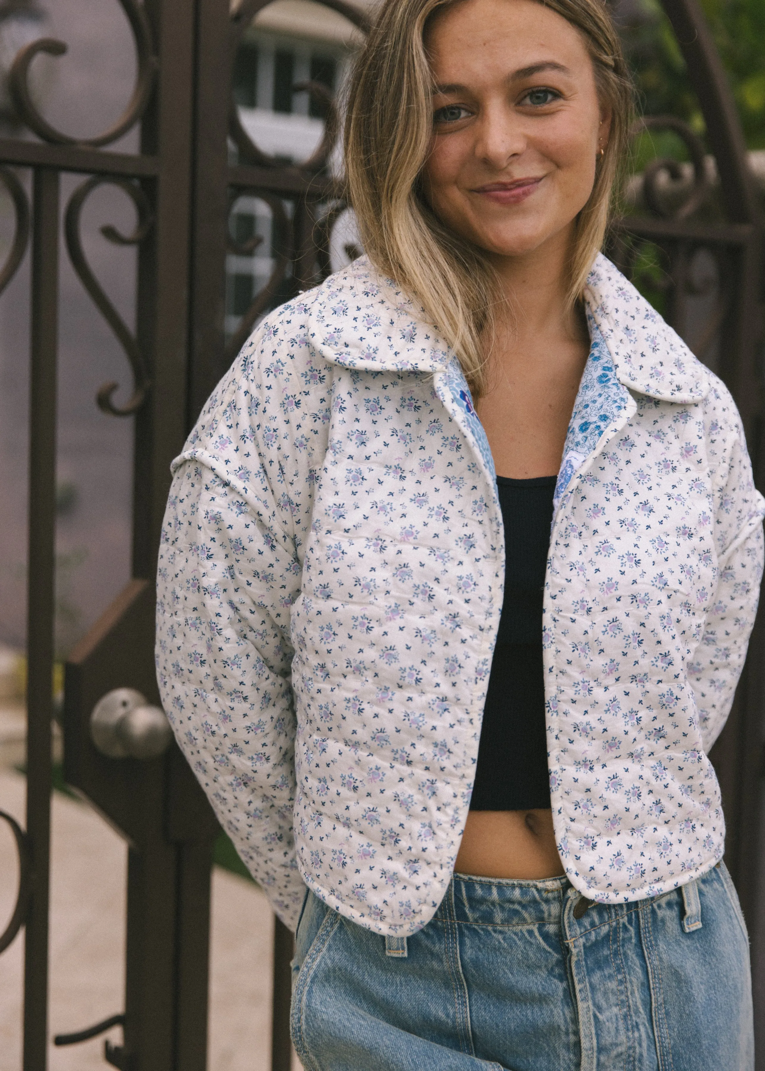 Quinn Patchwork Quilted Jacket