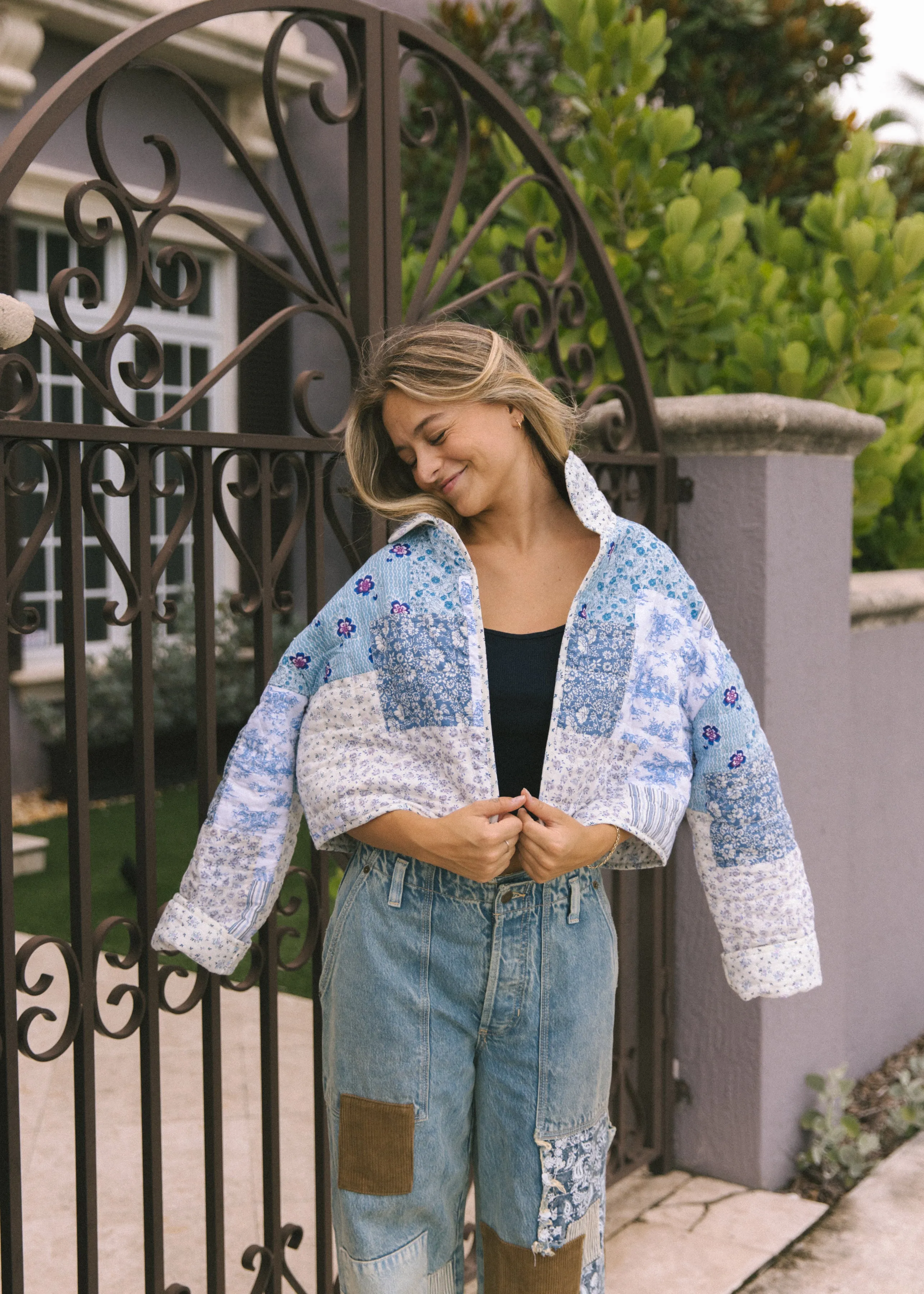 Quinn Patchwork Quilted Jacket
