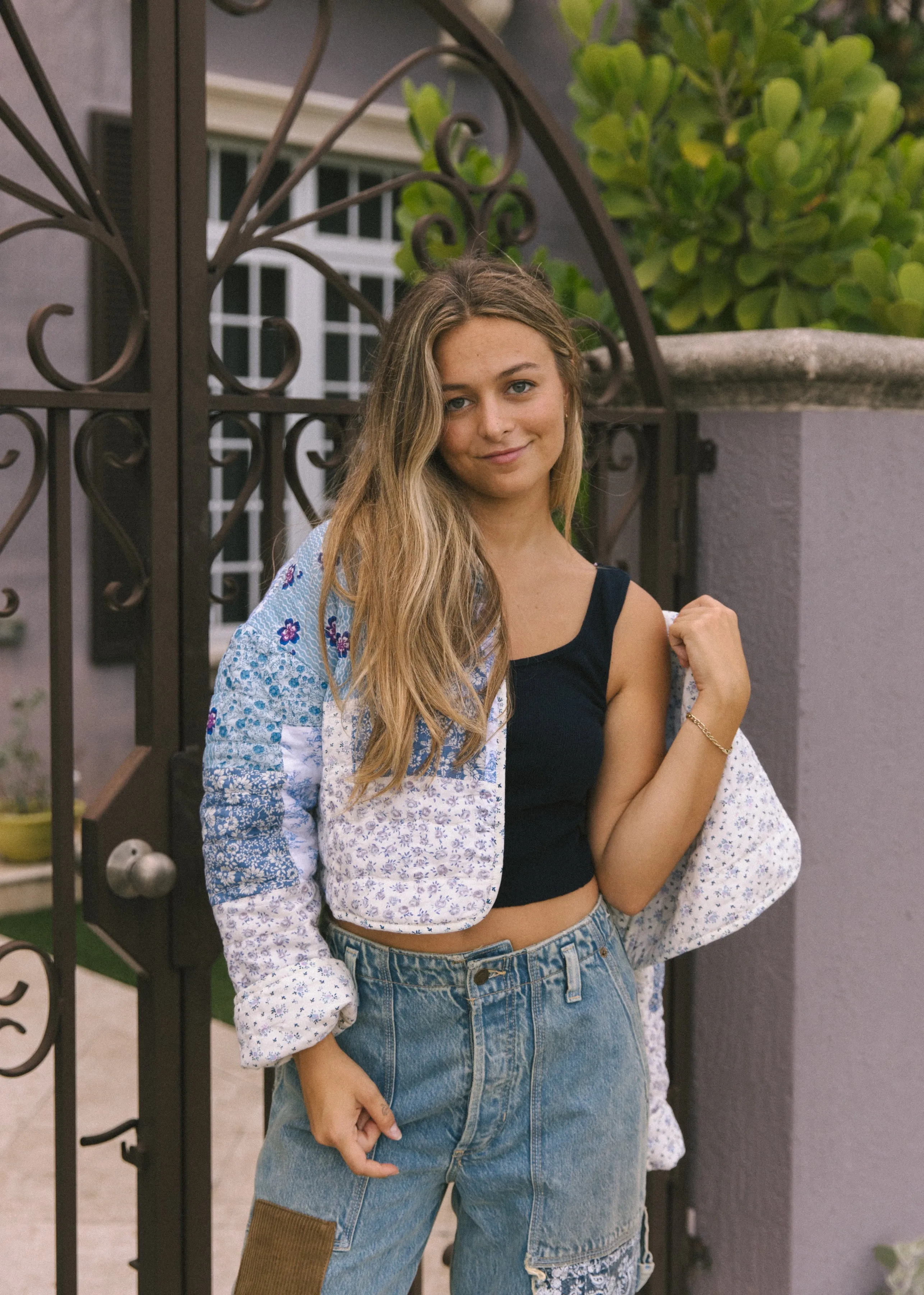 Quinn Patchwork Quilted Jacket