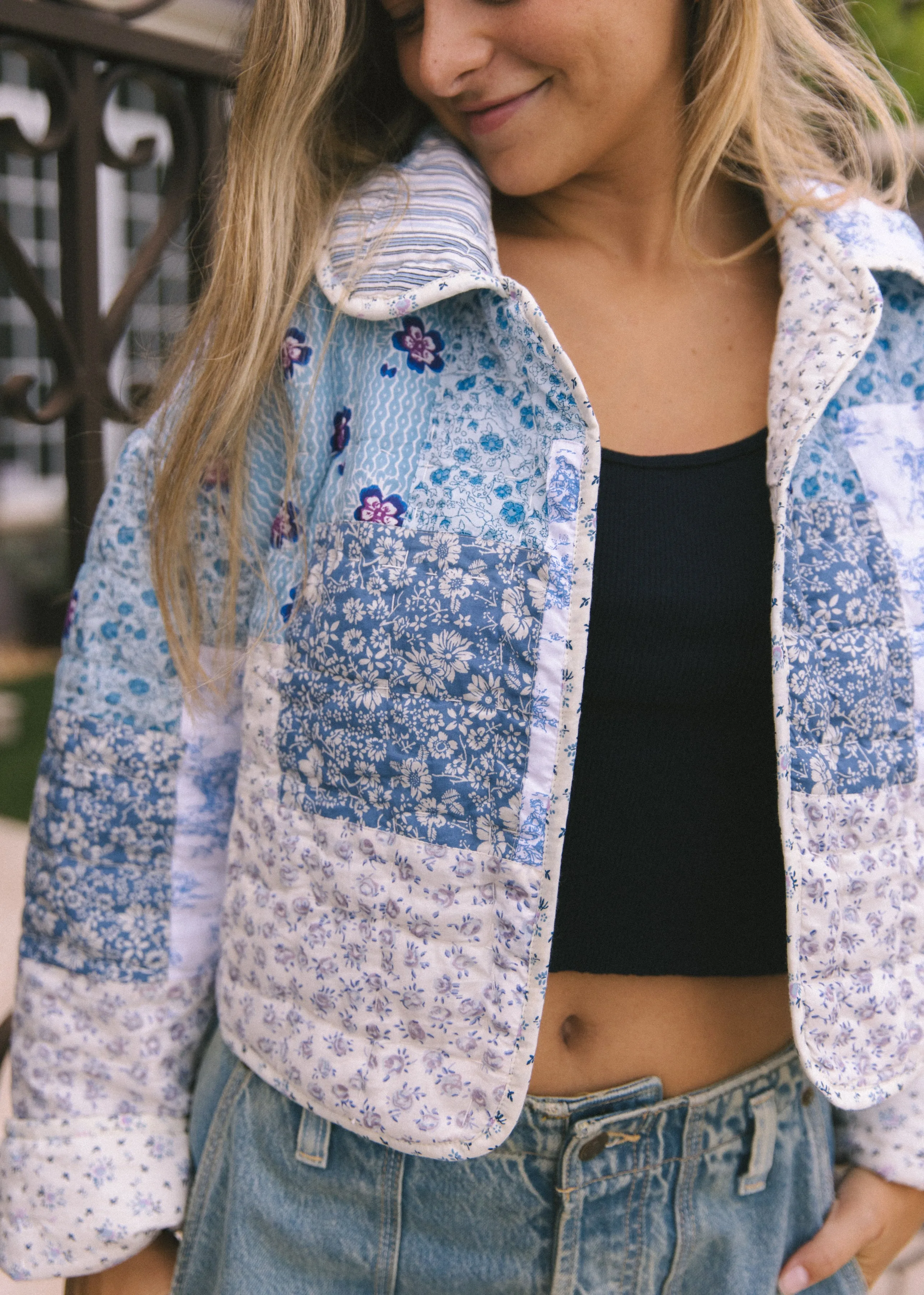 Quinn Patchwork Quilted Jacket