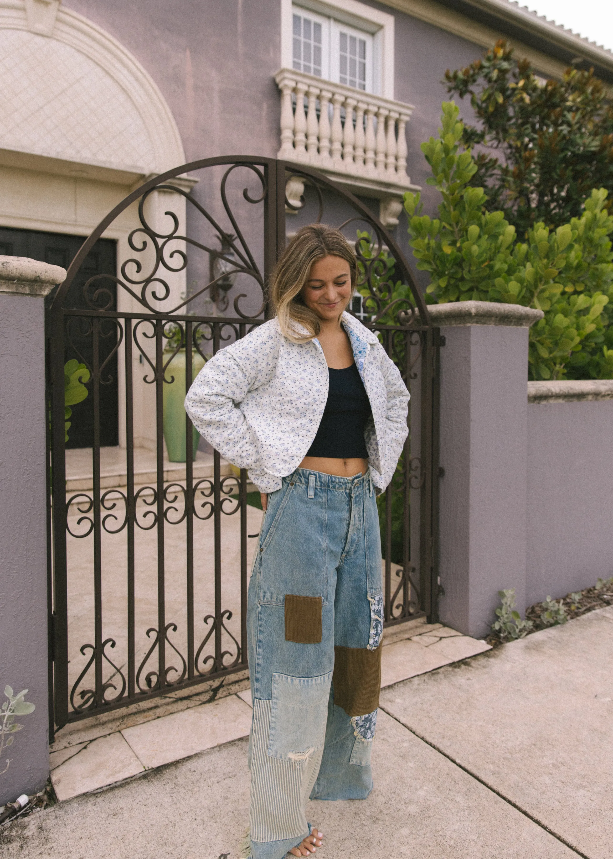 Quinn Patchwork Quilted Jacket