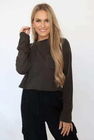 Raye Ribbed Knit Top