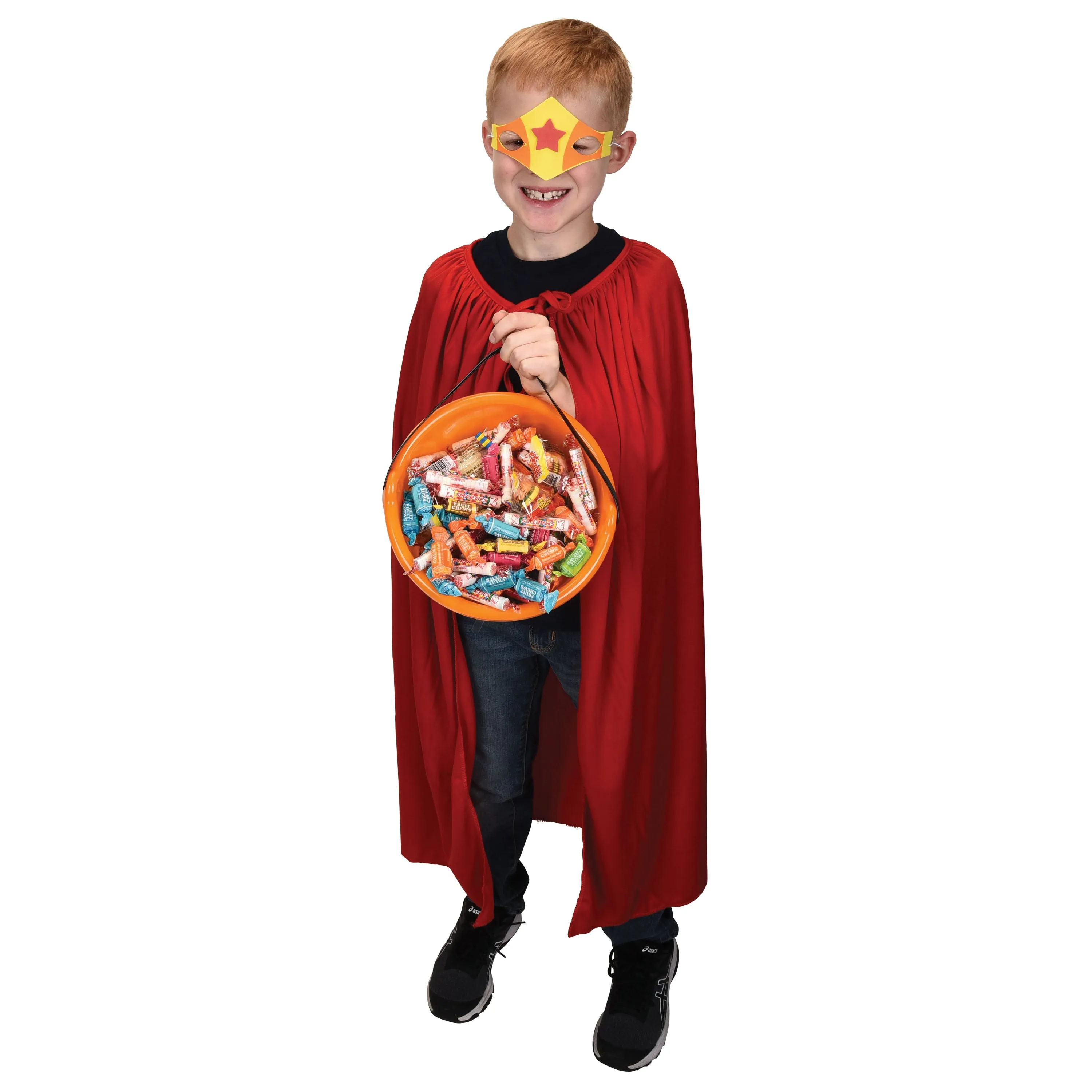 Red Super Hero Cape - 36 inch Long Costume Accessory