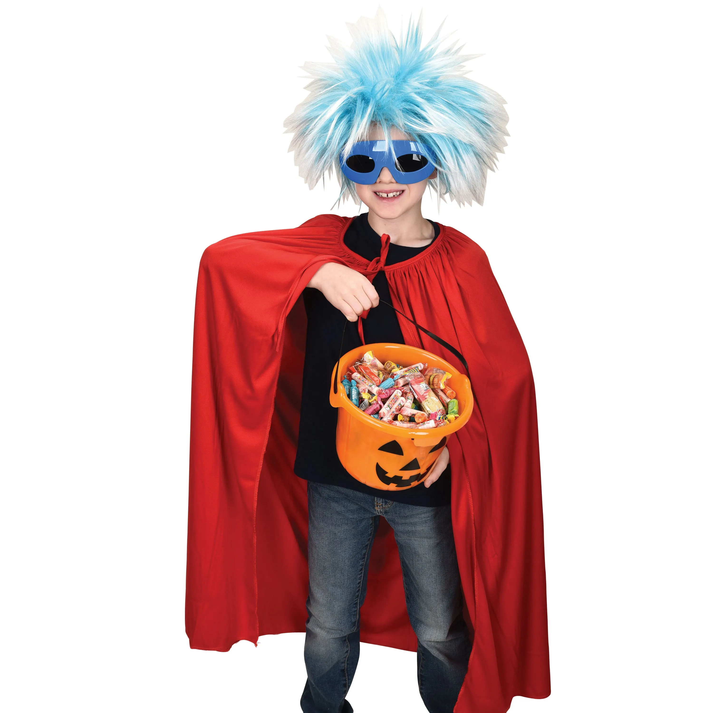 Red Super Hero Cape - 36 inch Long Costume Accessory