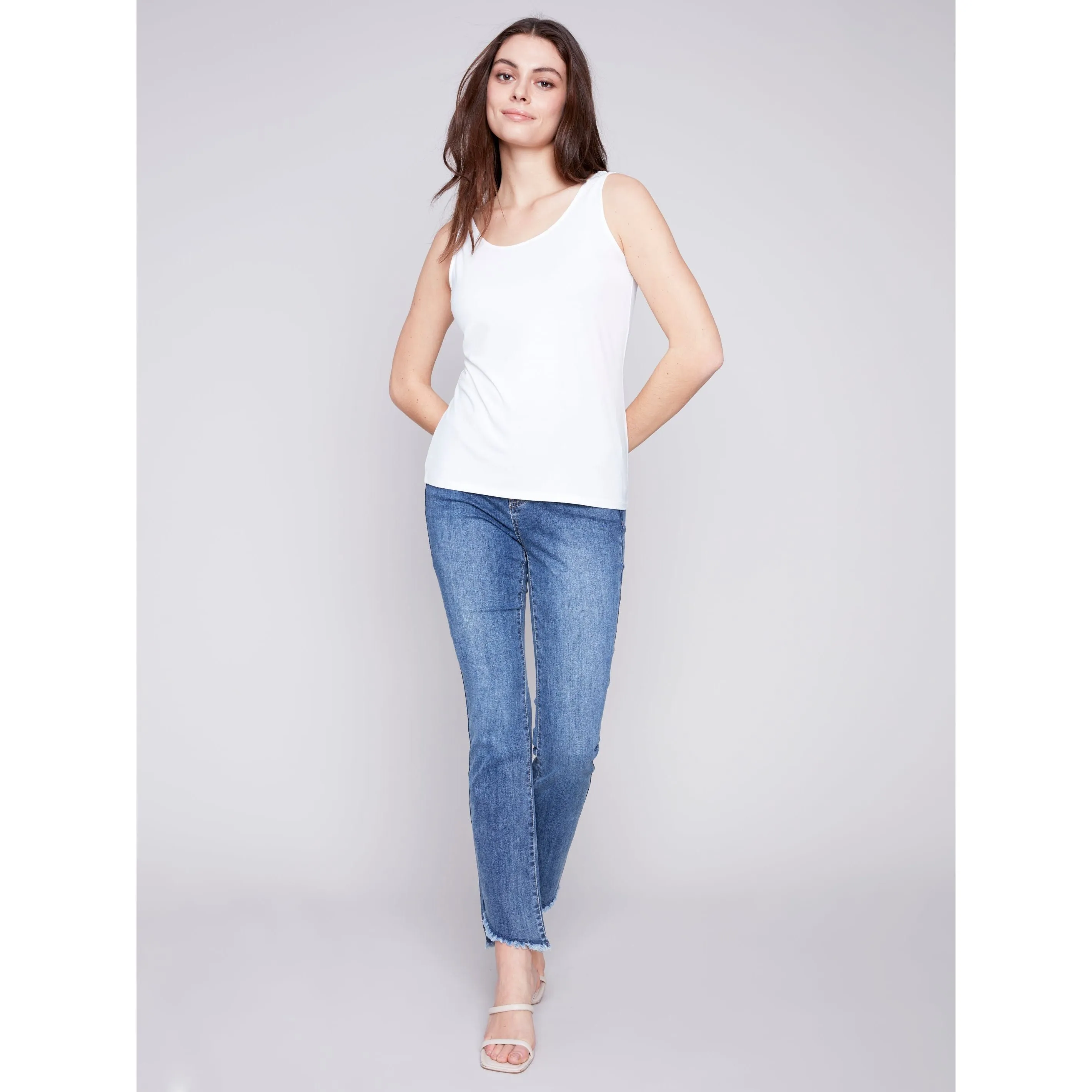Reversible Bamboo Viscose Staple Cami