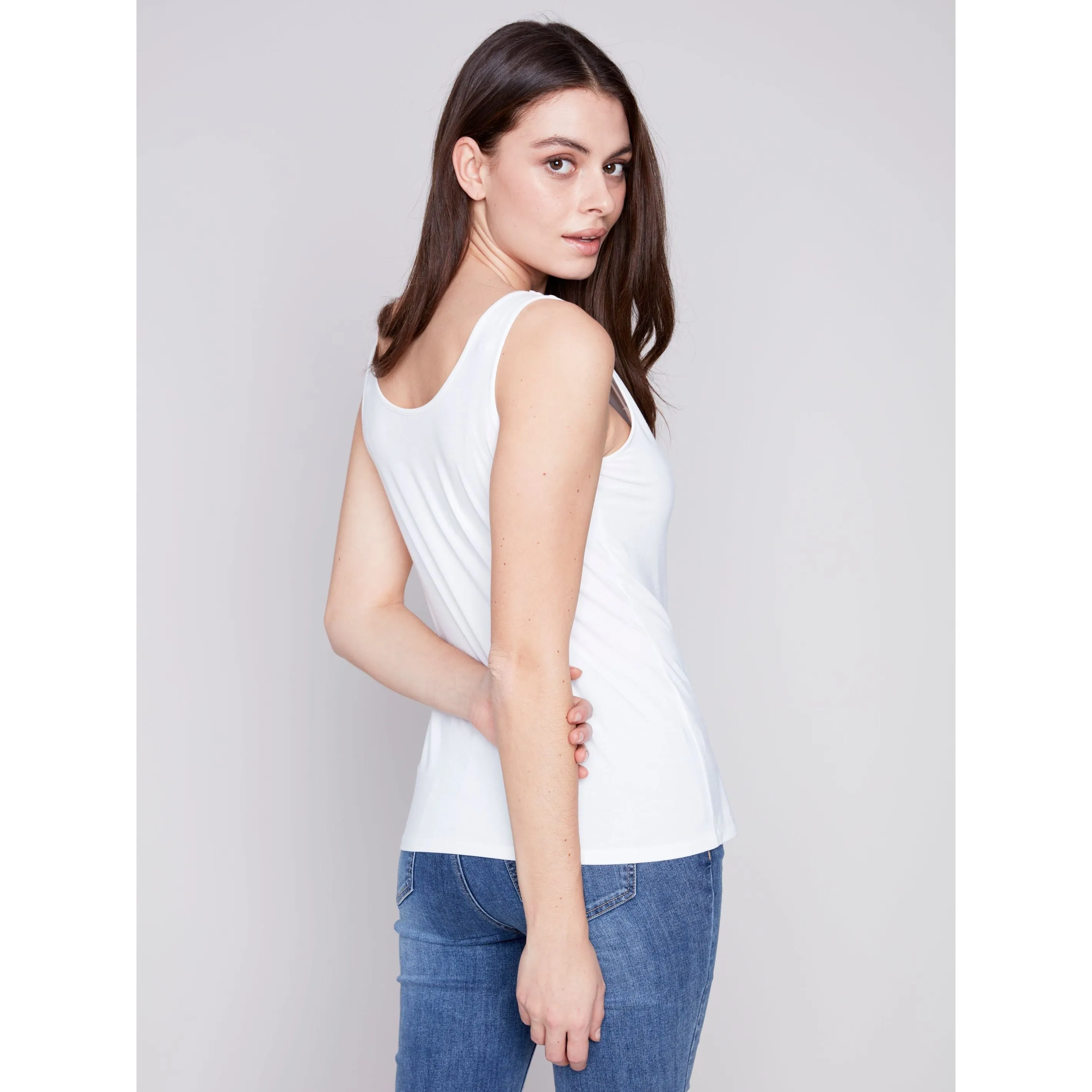Reversible Bamboo Viscose Staple Cami
