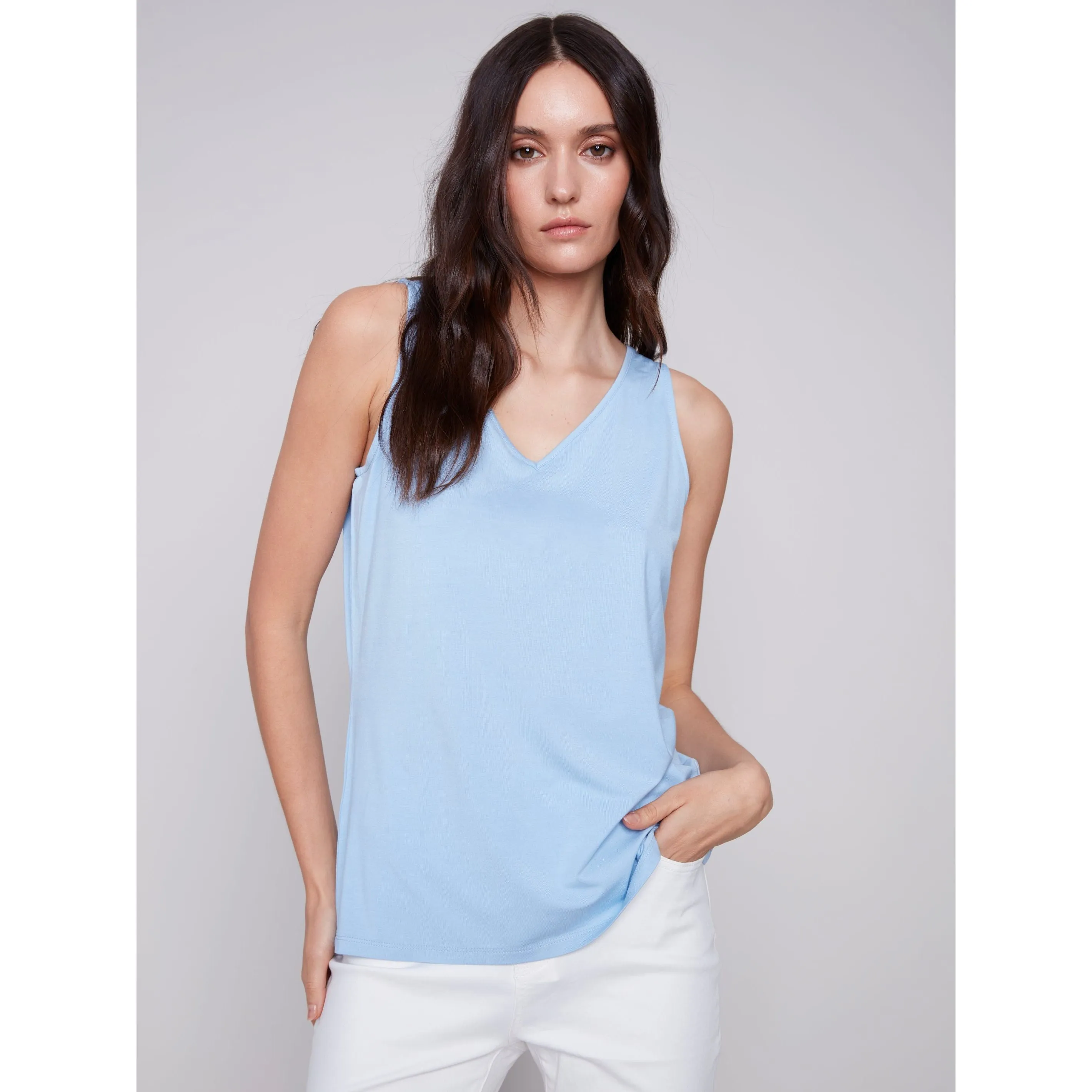 Reversible Bamboo Viscose Staple Cami