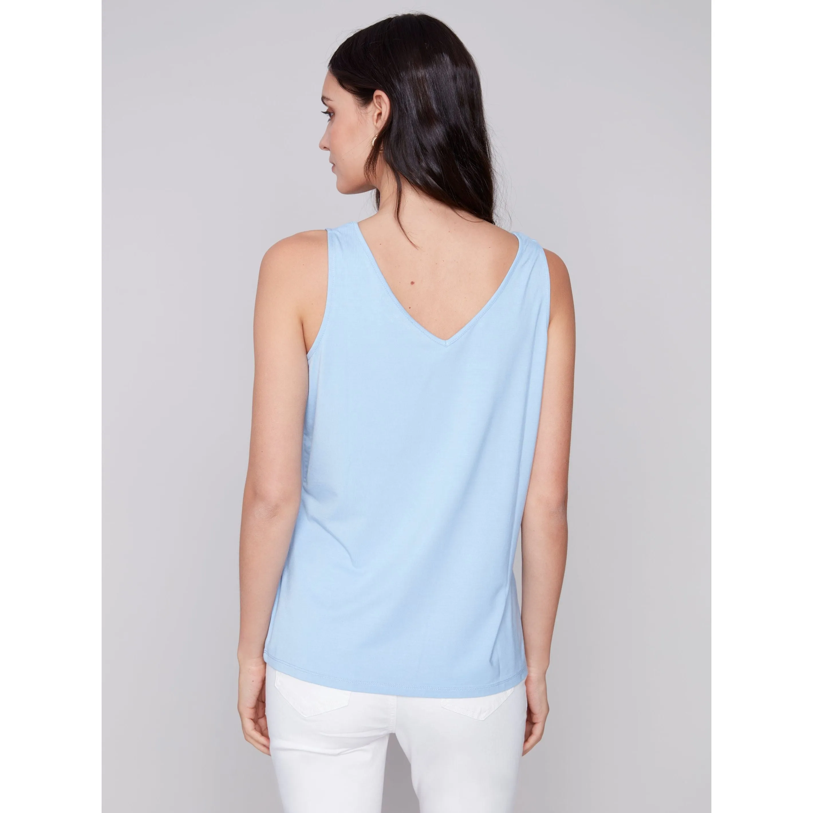 Reversible Bamboo Viscose Staple Cami