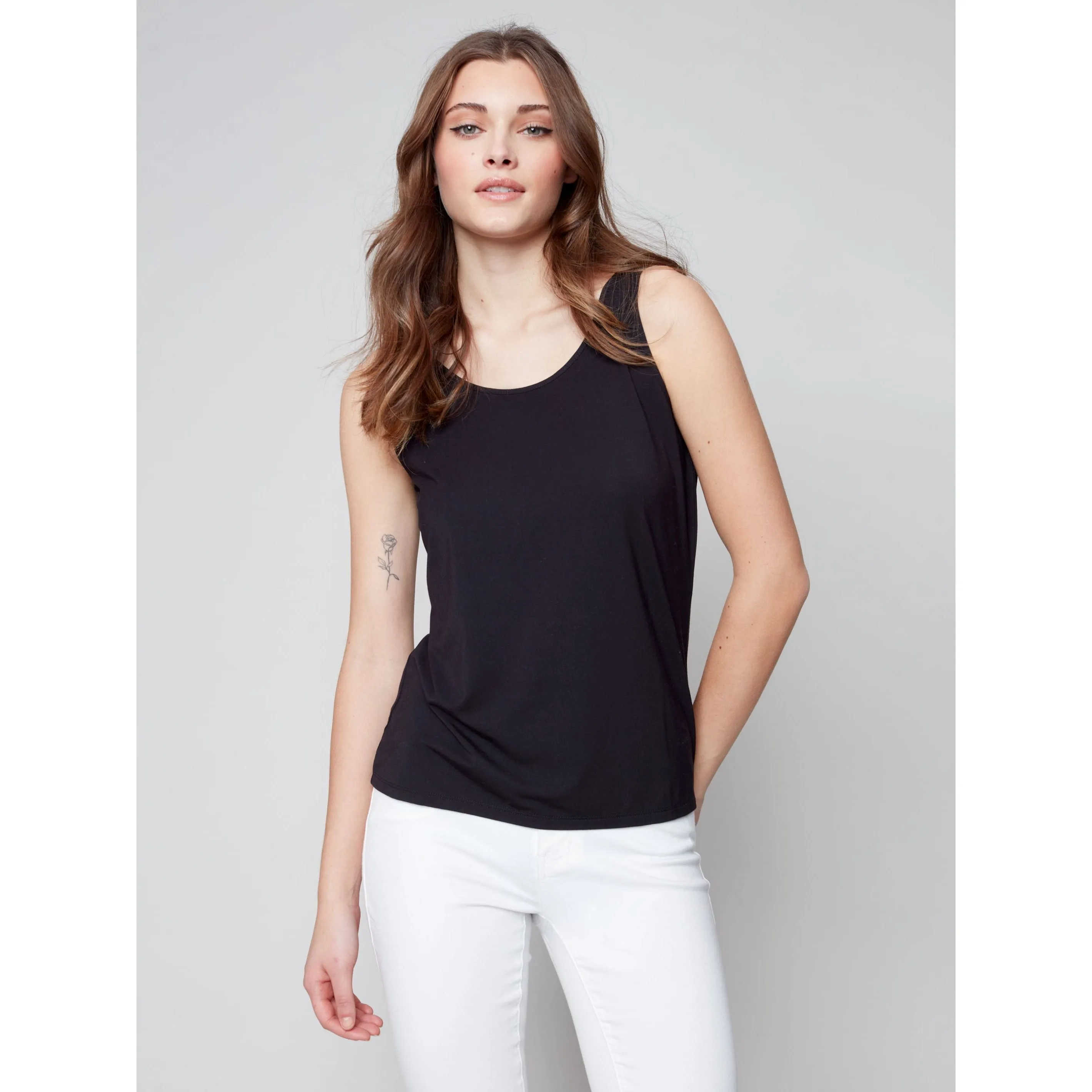 Reversible Bamboo Viscose Staple Cami