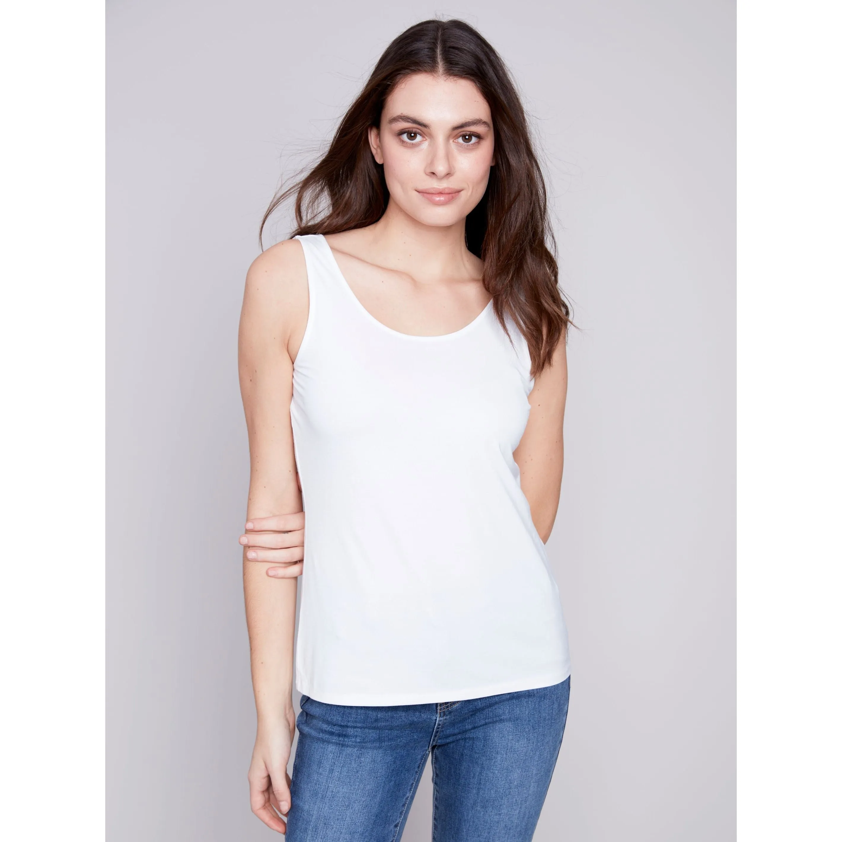 Reversible Bamboo Viscose Staple Cami