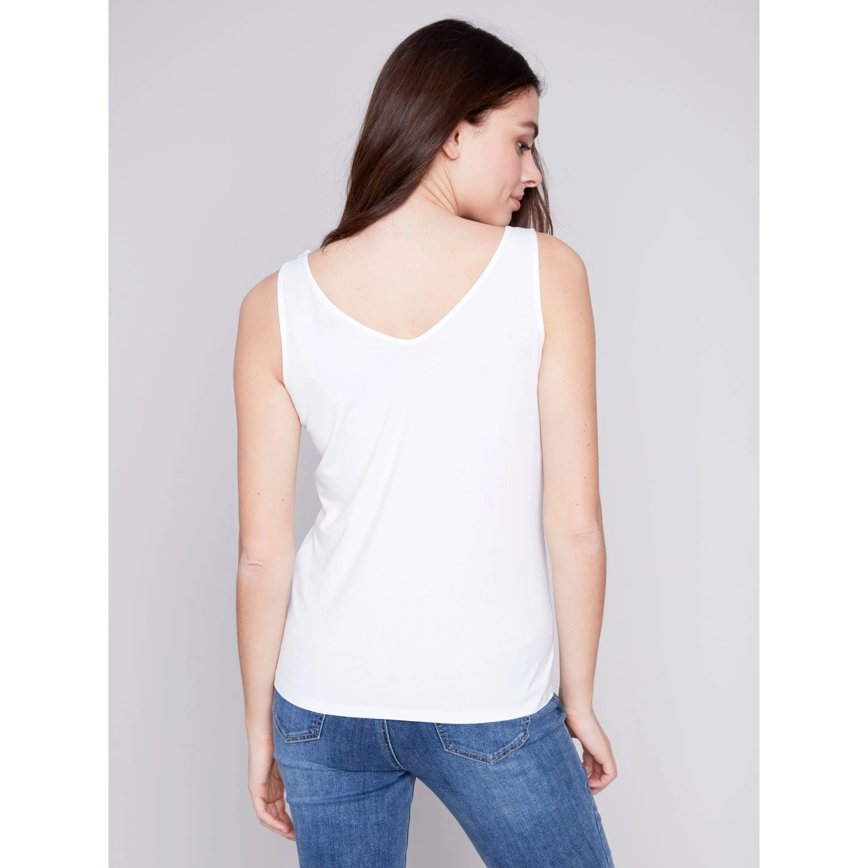 Reversible Bamboo Viscose Staple Cami