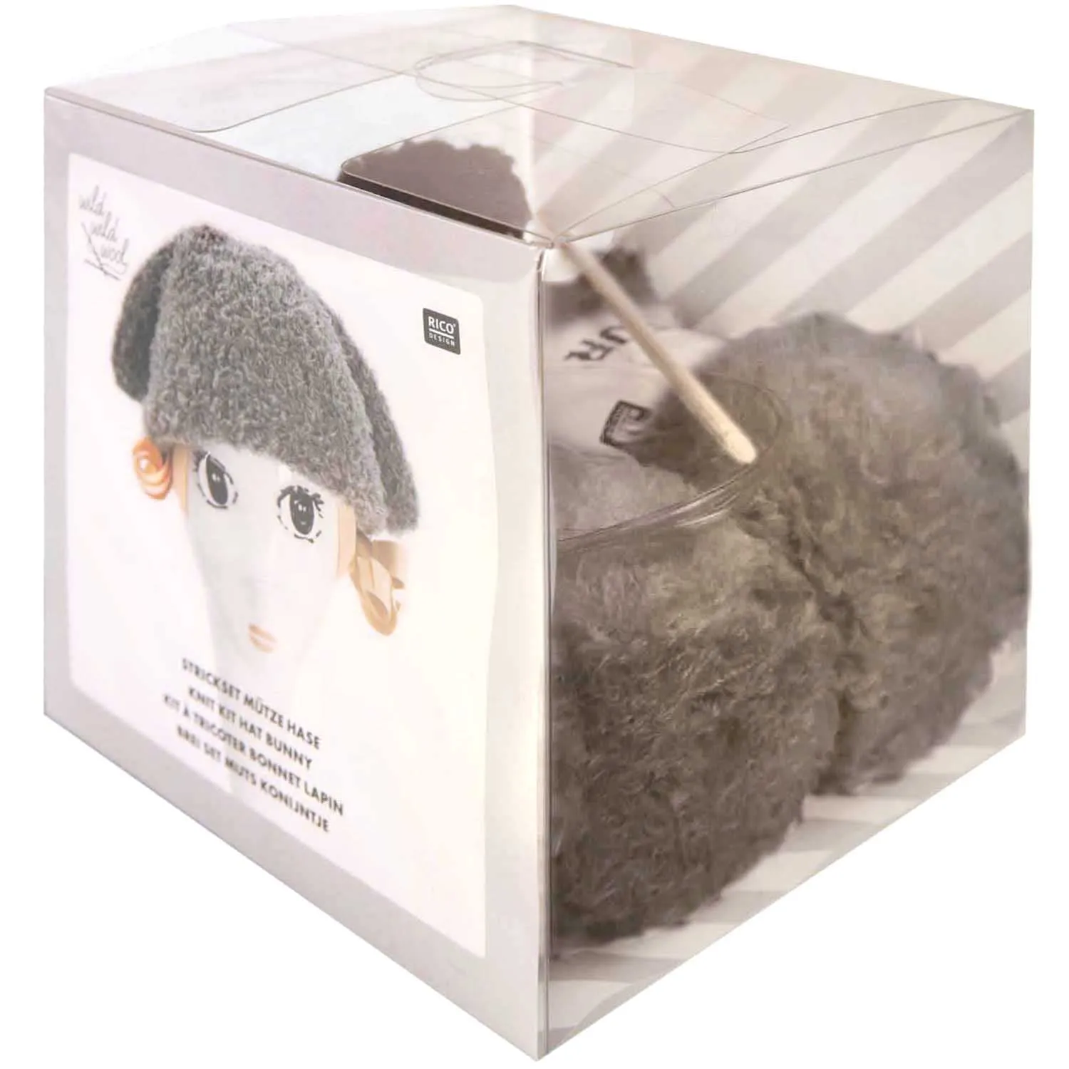 Rico Animal Hat Knitting Kit