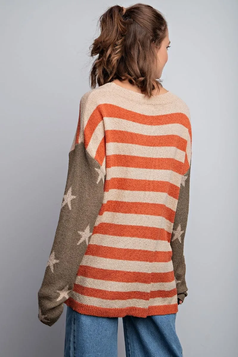 Rock The Stars   Stripes Sweater