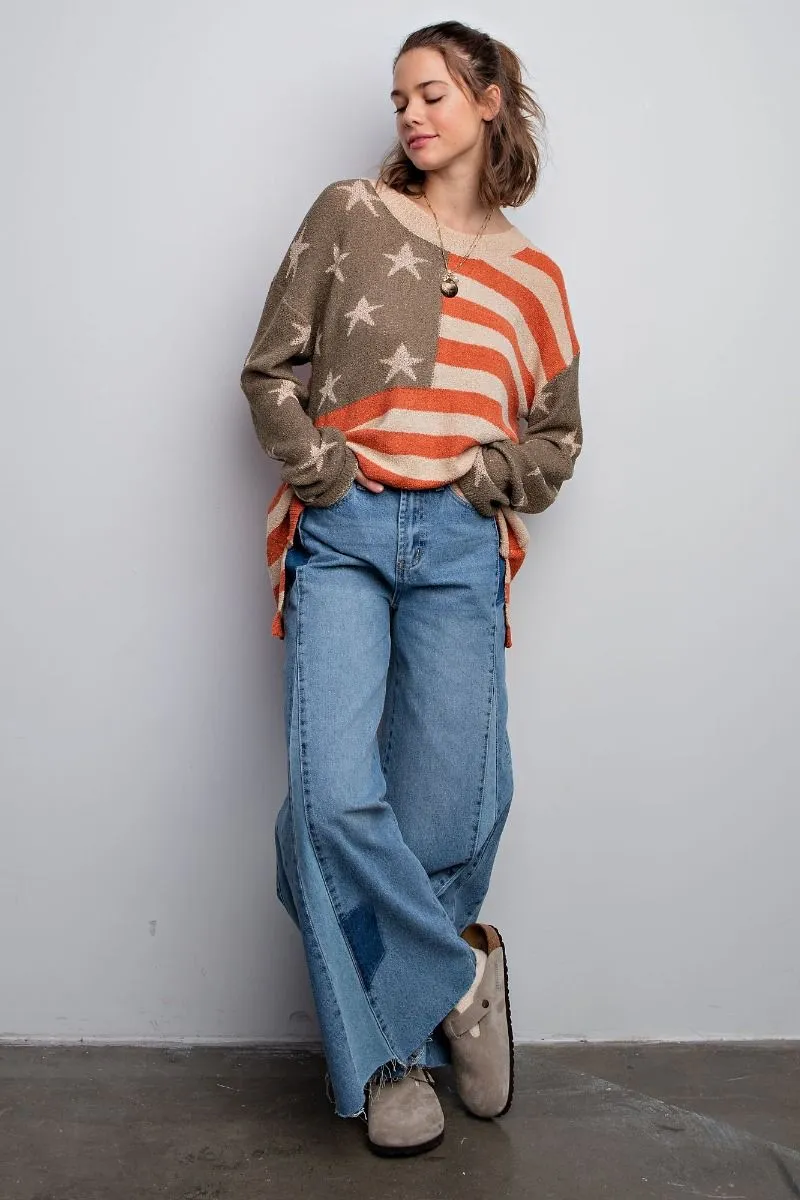 Rock The Stars   Stripes Sweater
