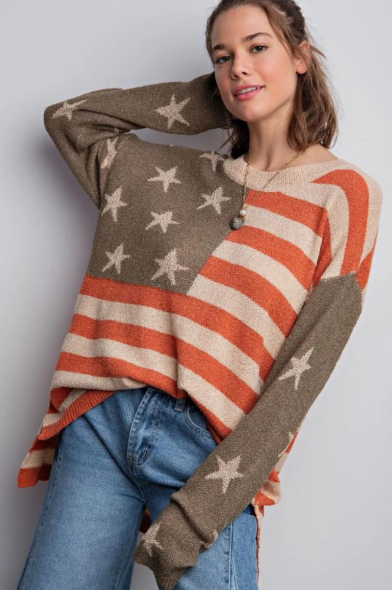 Rock The Stars   Stripes Sweater